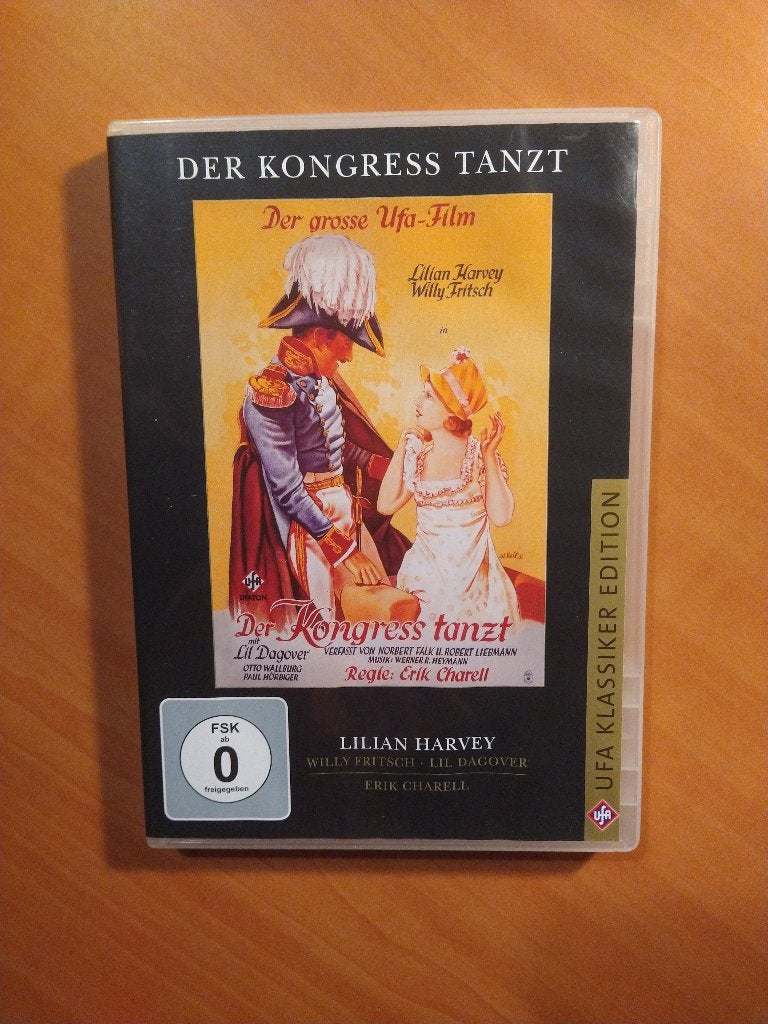 DVD Der Kongress tanzt. Der grosse UFA-film, Vanaf 16 jaar, Ophalen of Verzenden, Zo goed als nieuw