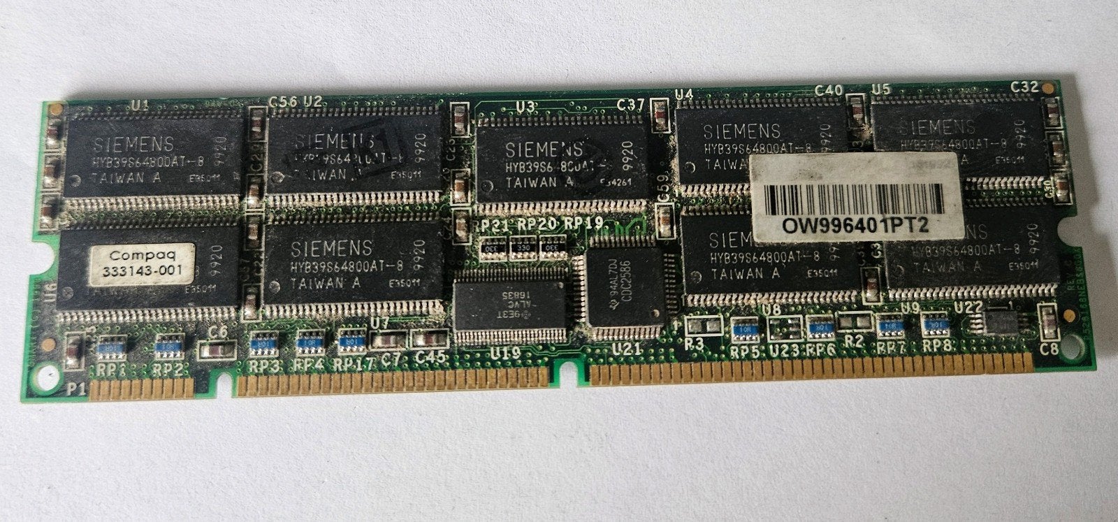 Compaq 64MB RAM – PC100 SDRAM – 168-pin – Siemens, Computers en Software, RAM geheugen, 1 GB of minder, Overige soorten, Ophalen of Verzenden