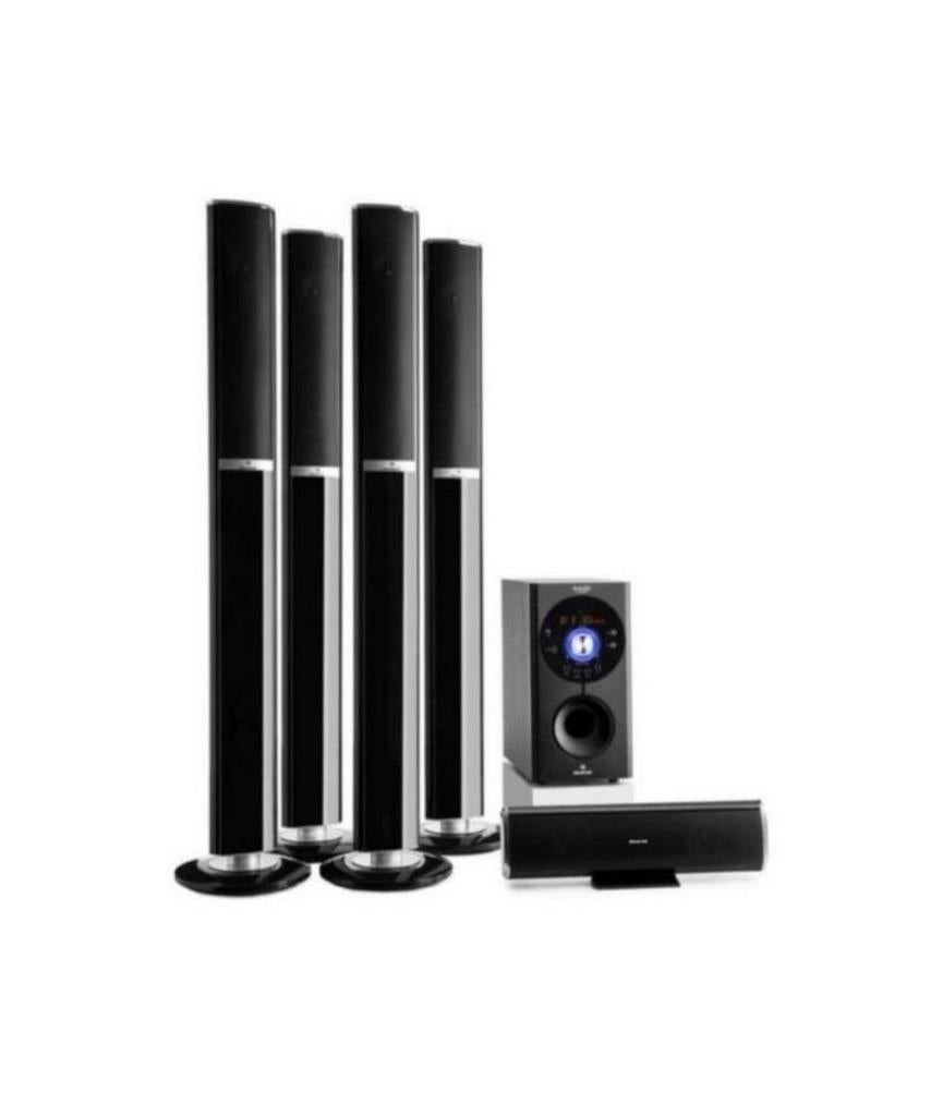 Auna Areal 652 Home Cinema Set, Gebruikt, 70 watt of meer, 5.1-systeem, Overige spelers