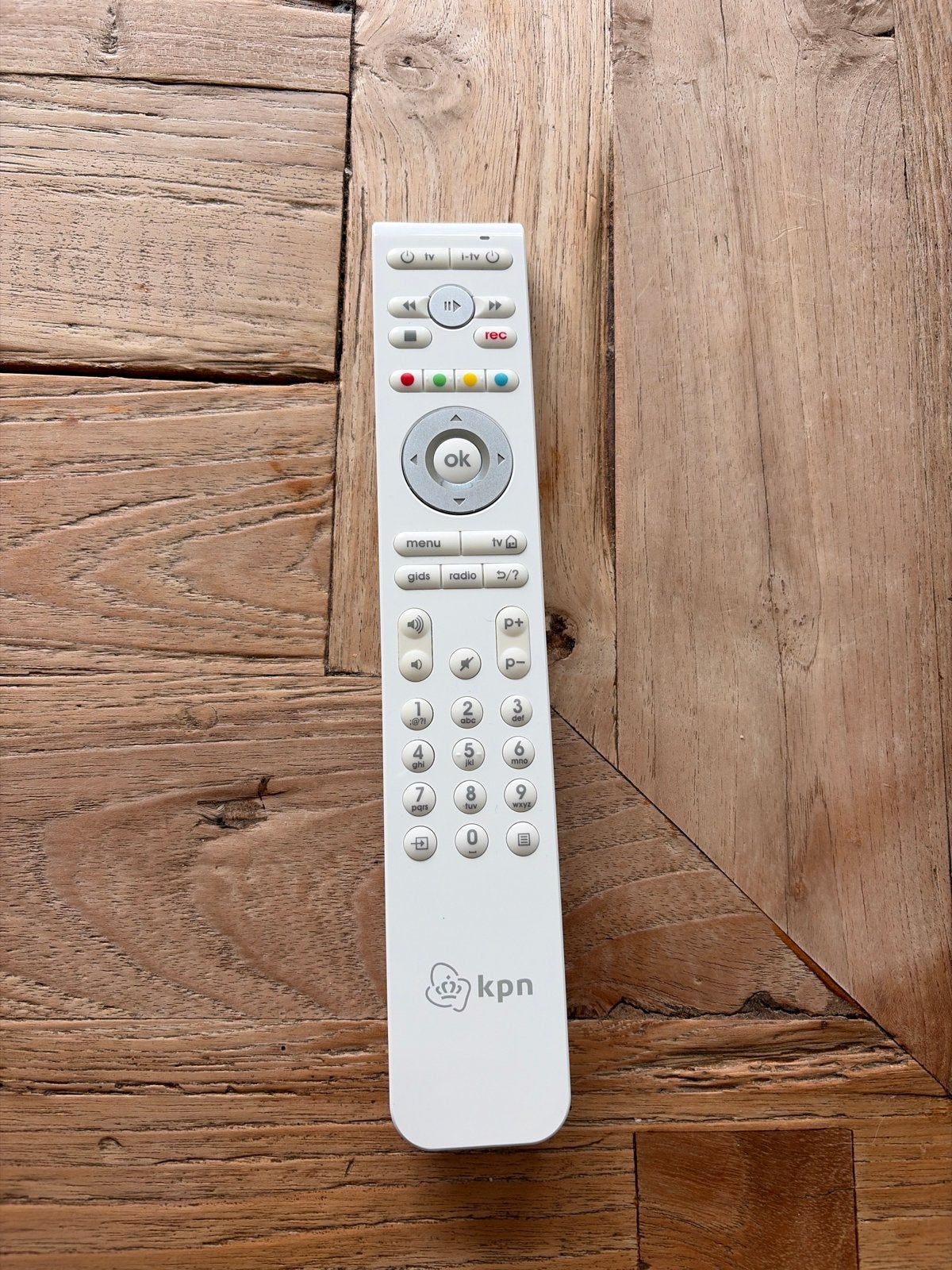 KPN afstandsbediening voor TV en ontvanger, Audio, Tv en Foto, Afstandsbedieningen, Ophalen, Gebruikt, Origineel, Tv