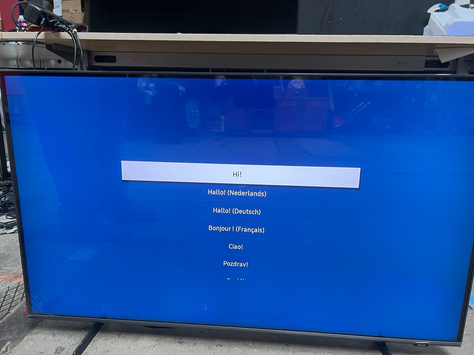 Samsung QLED Q60D 43 inch, 50 Hz, Ophalen of Verzenden, Zo goed als nieuw, Samsung