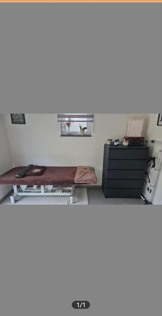 Massagetafel electrisch, Ophalen, Zo goed als nieuw, Massagetafel