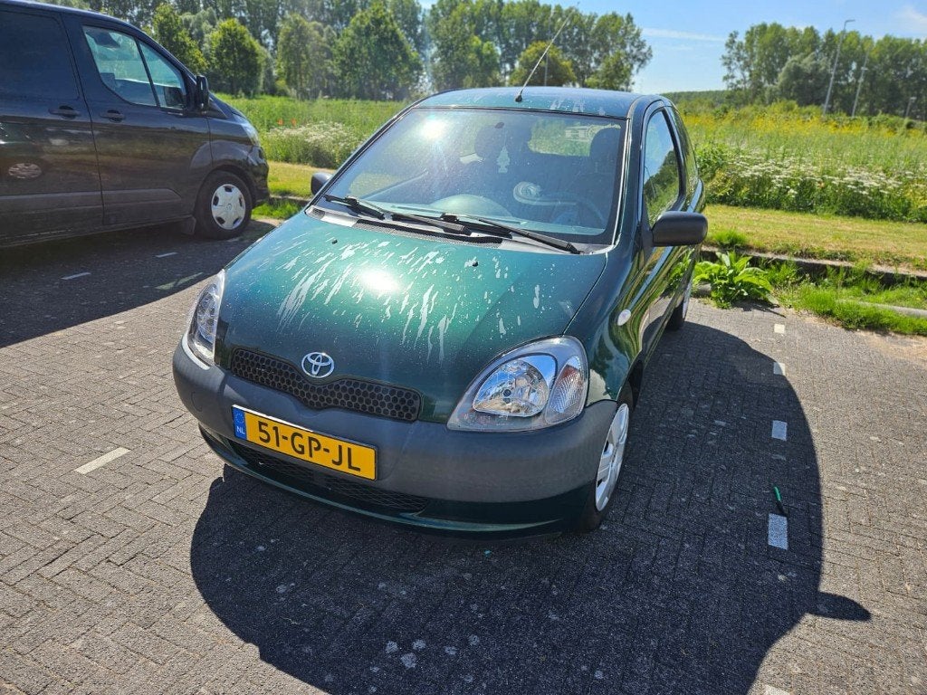 Toyota Yaris 1.0 16V Vvti 3DR 2001 Groen, Voorwielaandrijving, 4 cilinders, 68 pk, Origineel Nederlands