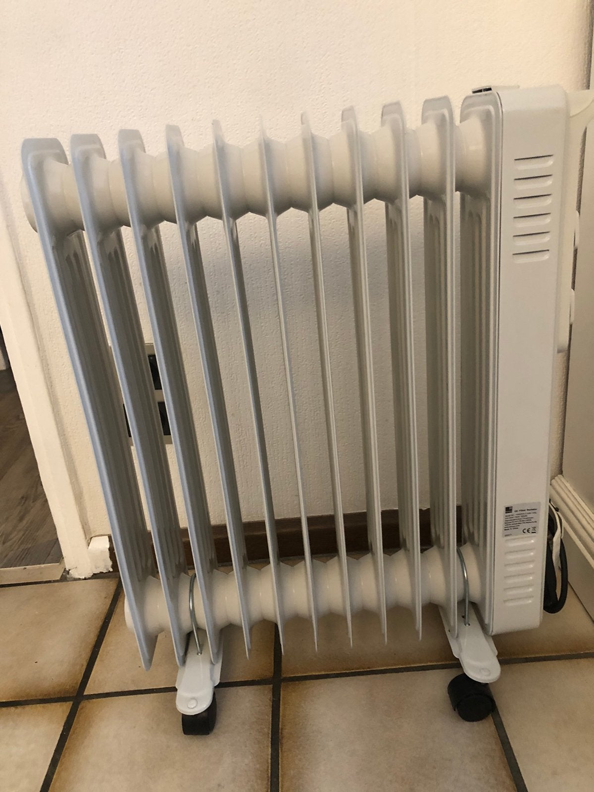 Nieuw elektrische kachel 2500 watt., 30 tot 80 cm, Kachel, Ophalen of Verzenden, Zo goed als nieuw