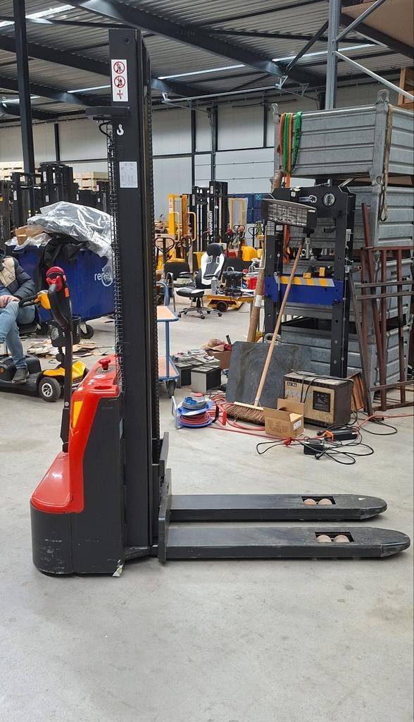 vol elektrische stapelaar 1200kg 3.6m pompwagen heftruck, Doe-het-zelf en Verbouw, Transportwagens, 100 liter of meer, Ophalen of Verzenden