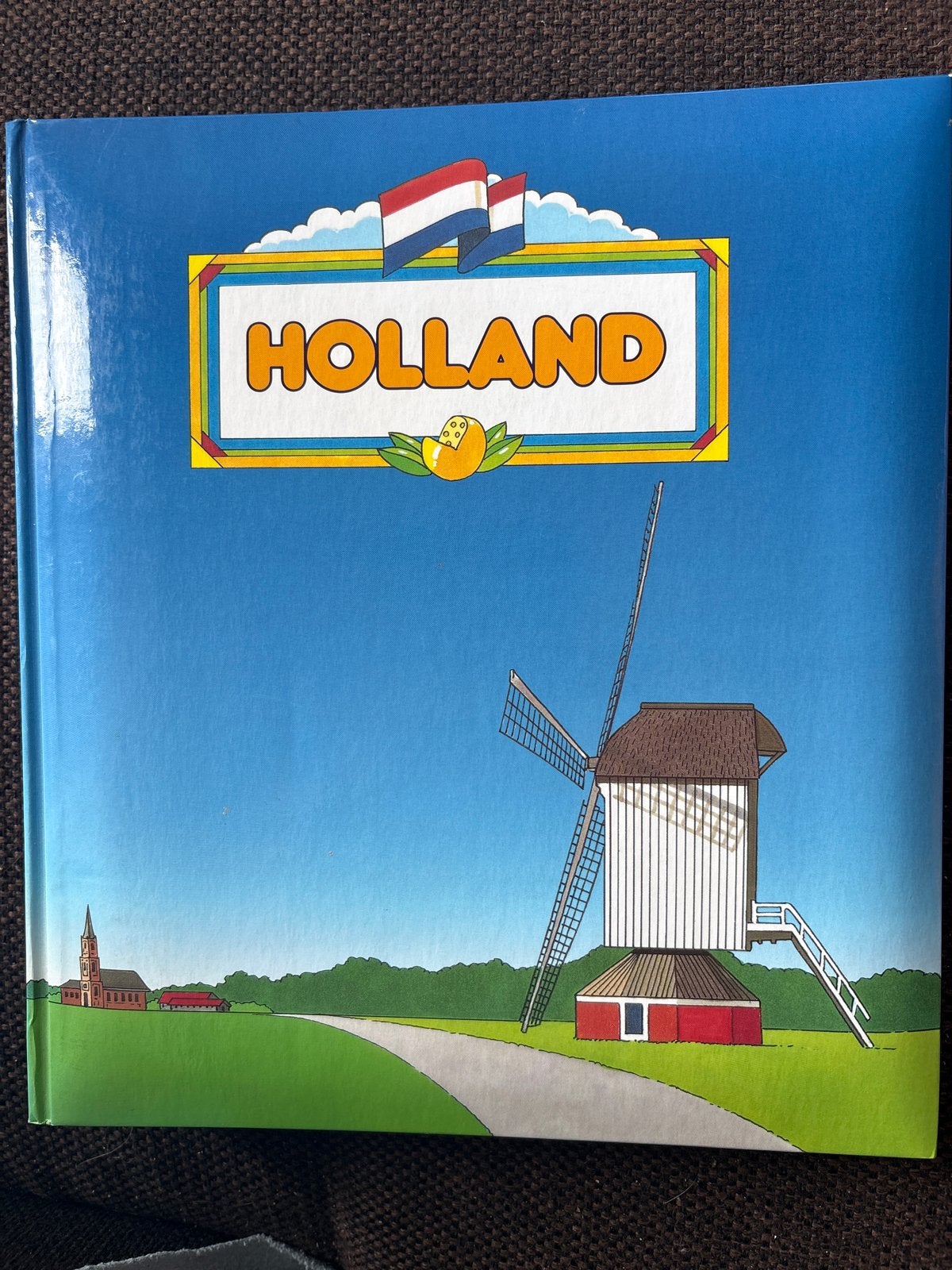 Vintage Holland Fotoalbum - Molen en Kaart, Ophalen of Verzenden, 20e eeuw of later, Zo goed als nieuw