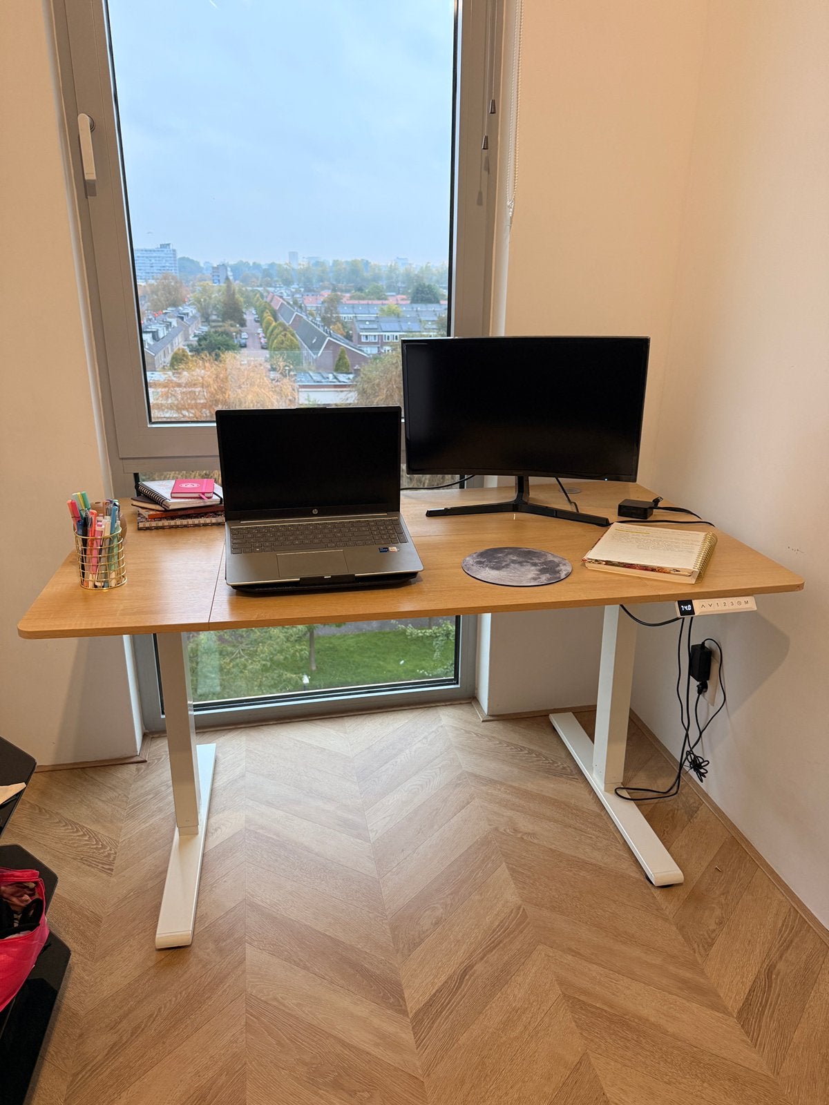 IKEA Electric Height-Adjustable Desk, Ophalen, Zo goed als nieuw