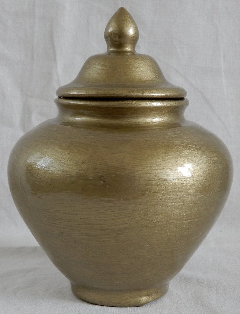 Urn Goud kleur ( Verdeel urn ), Nieuw, Ophalen of Verzenden, Klassiek, Goud