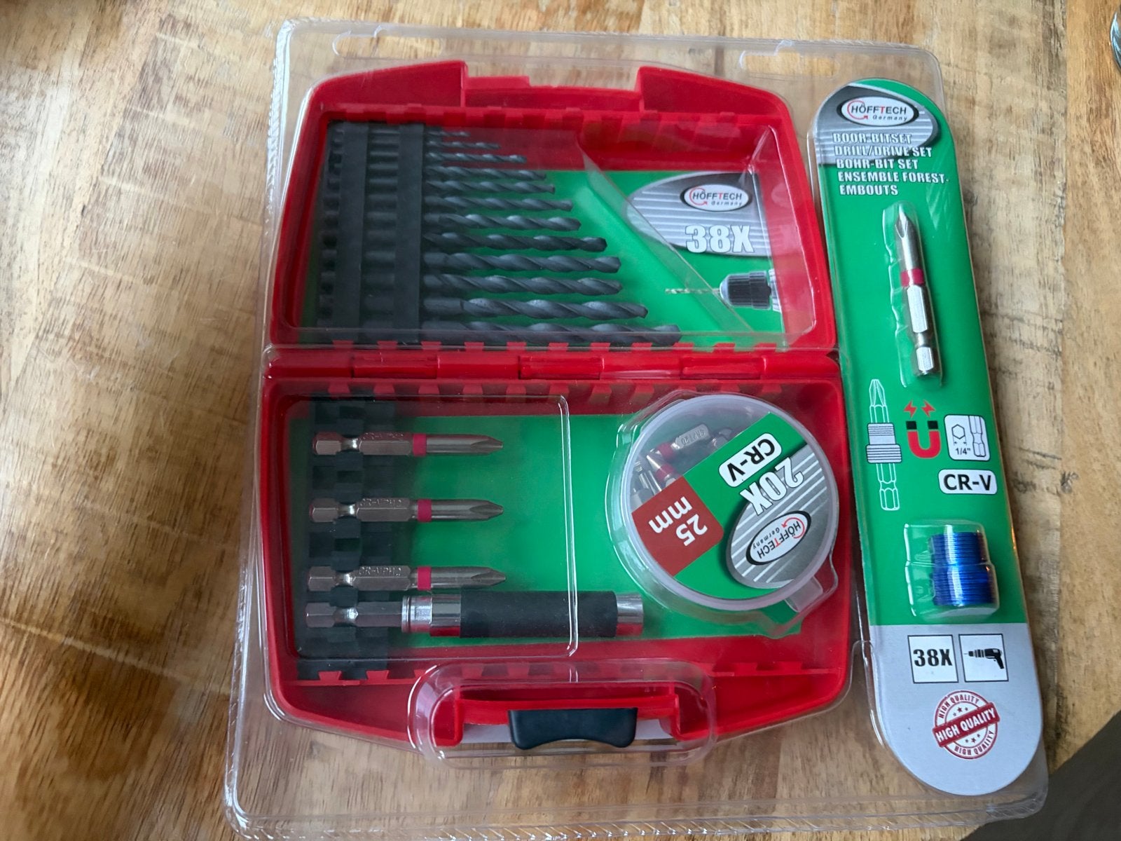 Benson Boor Bitset - 38-delige Boor- en Schroefset, Ophalen of Verzenden, Nieuw, Overige typen