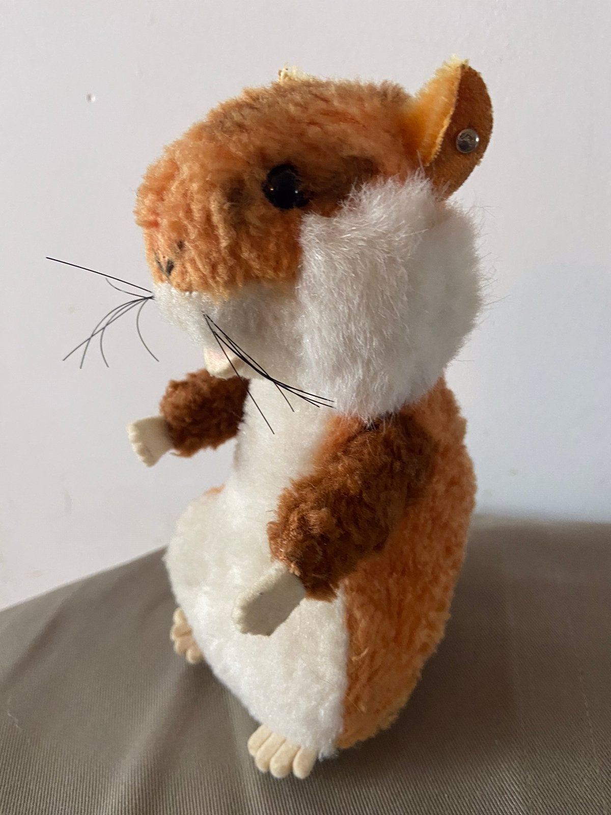 Steiff hamster Goldy dralon pluche, 2155/17, Ophalen of Verzenden, Zo goed als nieuw, Overige typen, Steiff