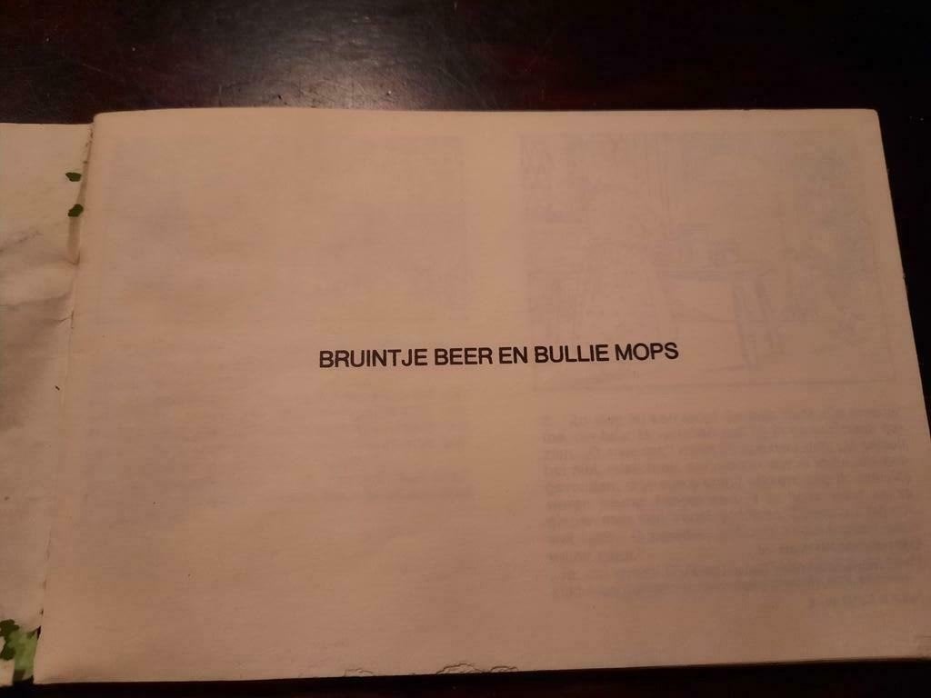 De avonturen van Bruintje Beer negentiende serie, 3 verhalen, Gelezen, Willy Vossen-Drieling, Eén stripboek, Ophalen of Verzenden