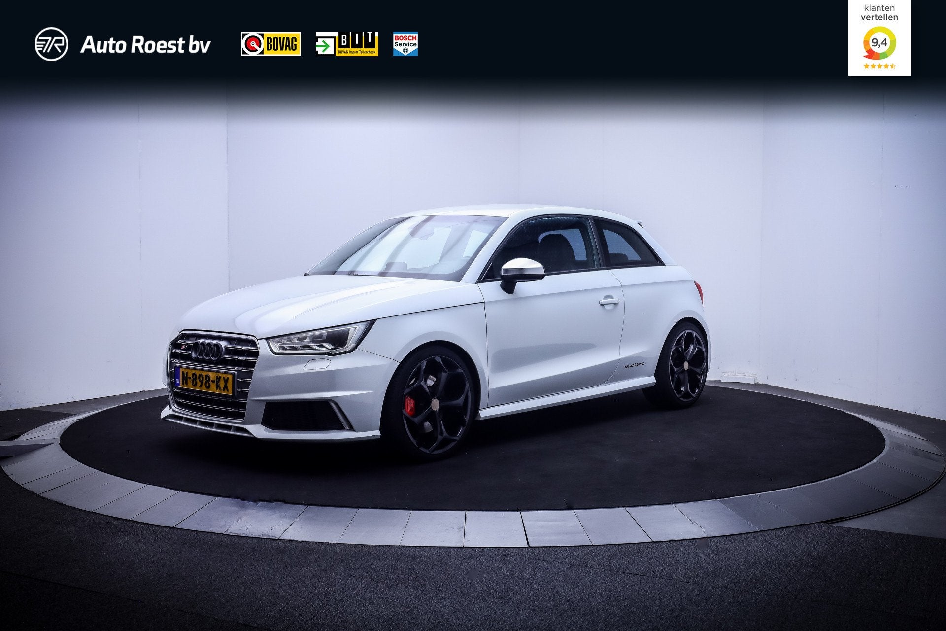 Audi S1 2.0TFSI S1 Quattro Pro Line Plus XENON | NAVI | LEDE, Auto's, Audi, Keurmerk '100% Onderhouden', Stof, Gebruikt, 4 cilinders