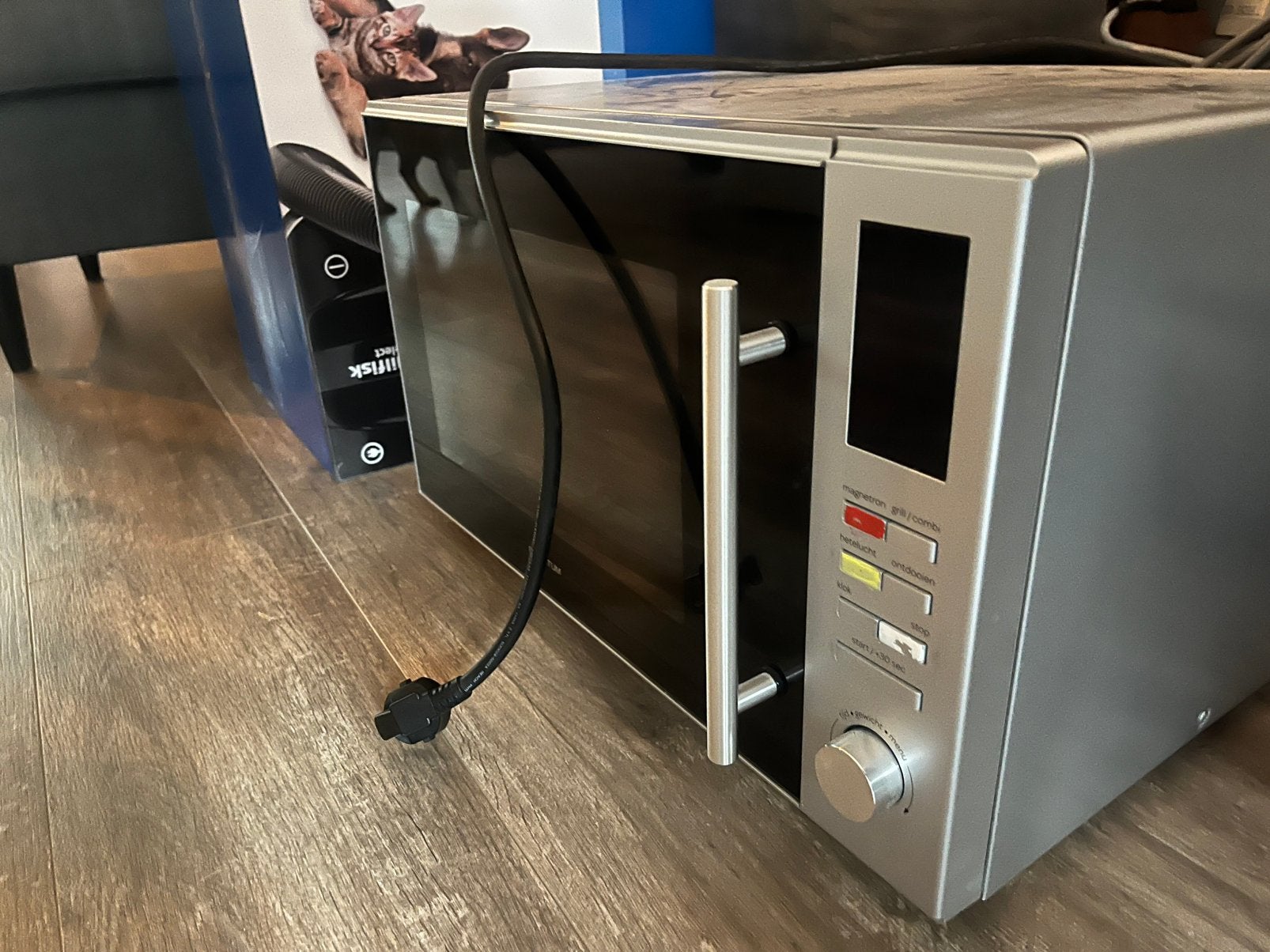 Combi magnetron, Ophalen, Gebruikt