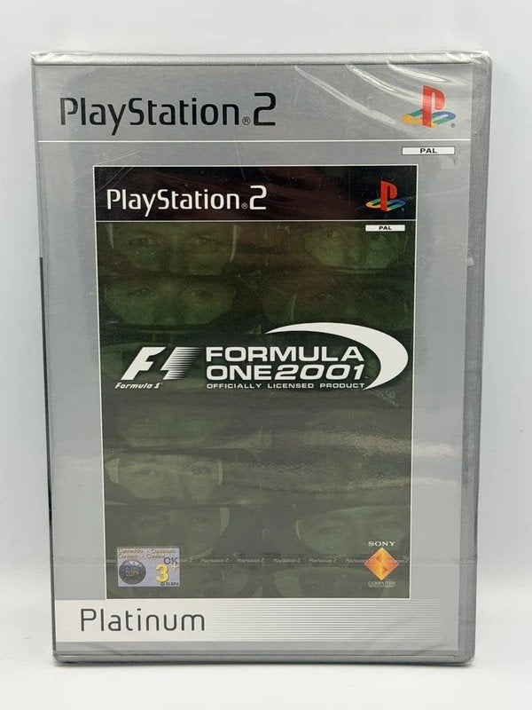 Formula One 2001 PS2 PlayStation 2 Factory Sealed UK, 1 speler, Racen en Vliegen, Ophalen of Verzenden, Sony