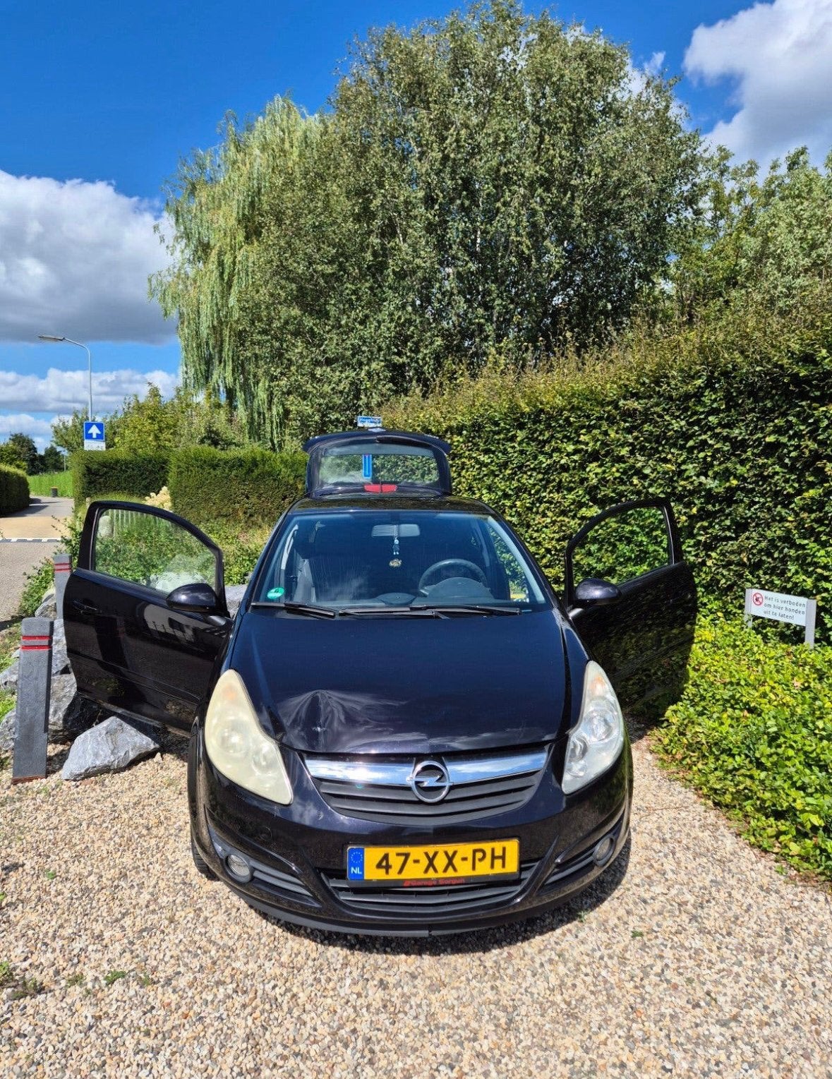 Opel Corsa 1.2 Zwart weg=weg, Voorwielaandrijving, 450 kg, 40 €/maand, 1229 cc