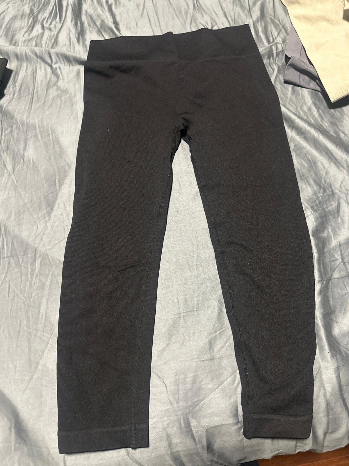 Primark Zwarte Legging Maat M, Zwart, Driekwart, Gedragen, Ophalen