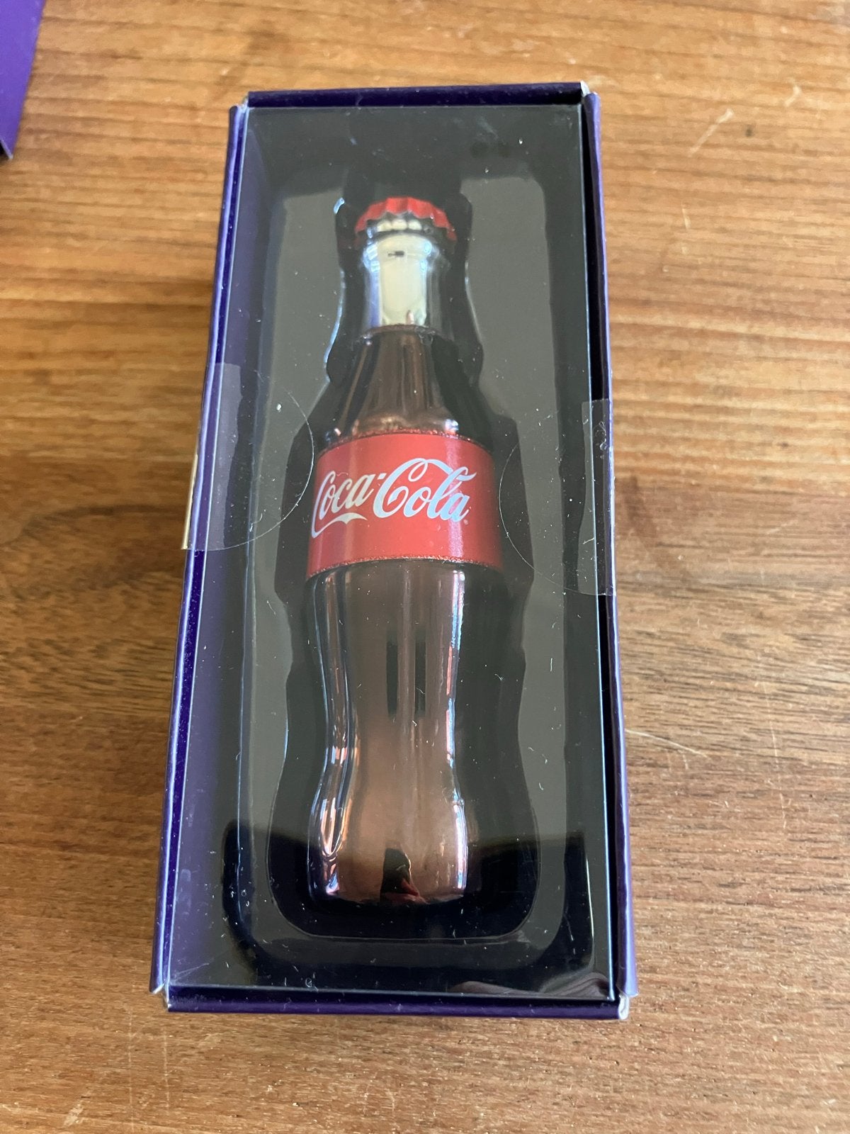 Coca-Cola glazen kerst hanger flesje Albert Heijn Excellent, Ophalen of Verzenden, Nieuw, Gebruiksvoorwerp