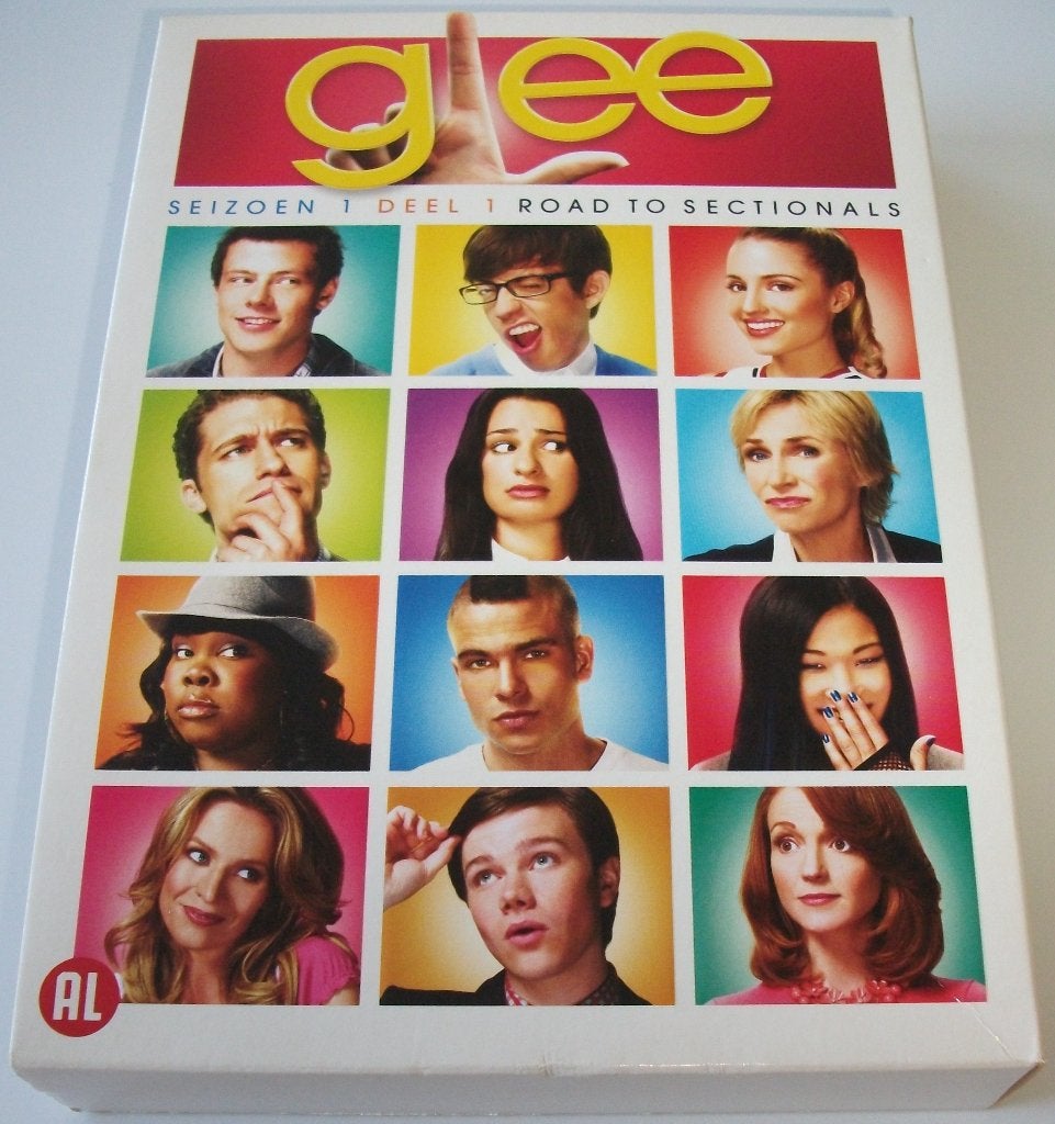 Dvd *** GLEE *** 4-Disc Boxset Seizoen 1 Deel 1, Cd's en Dvd's, Seizoen 1, Alle leeftijden, Ophalen of Verzenden, Zo goed als nieuw