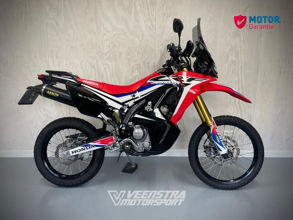 HONDA CRF 250 RALLY (bj 2018) Arrow uitlaat - Top staat!, Motoren, 250 cc, HONDA, Bedrijf, Onbekend
