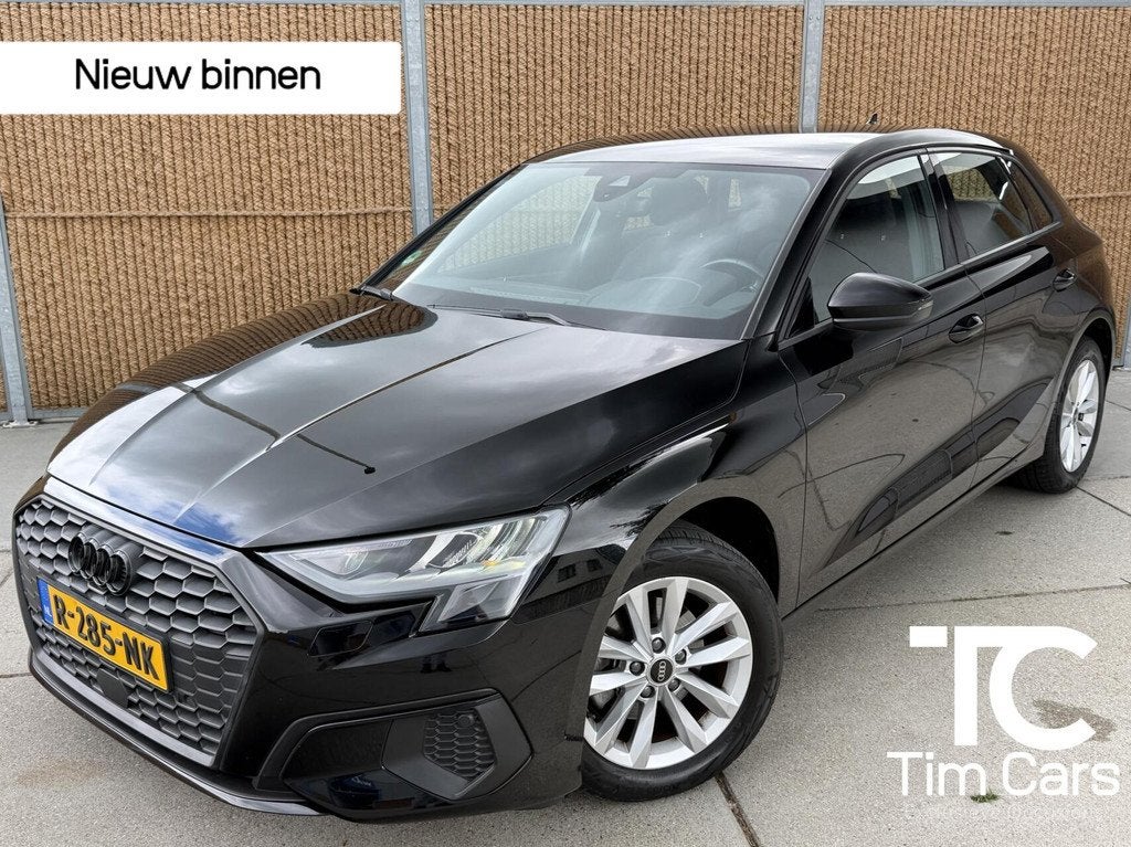 Audi A3 Sportback 30 TFSI Pro Line Achteruitrijcamera | Zwar, Auto's, Audi, Gebruikt, Euro 6, Zwart, Origineel Nederlands