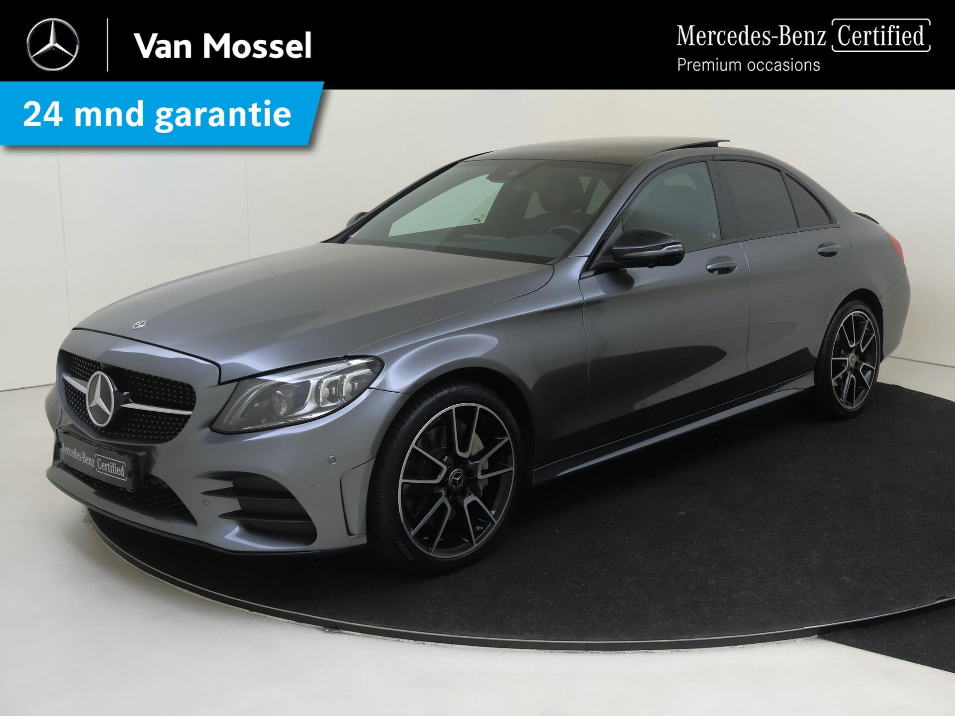 Mercedes-Benz C-klasse 300 e Business Solution AMG Limited /, Automaat, Automatische klimaatregeling, 320 pk, Leder en Stof