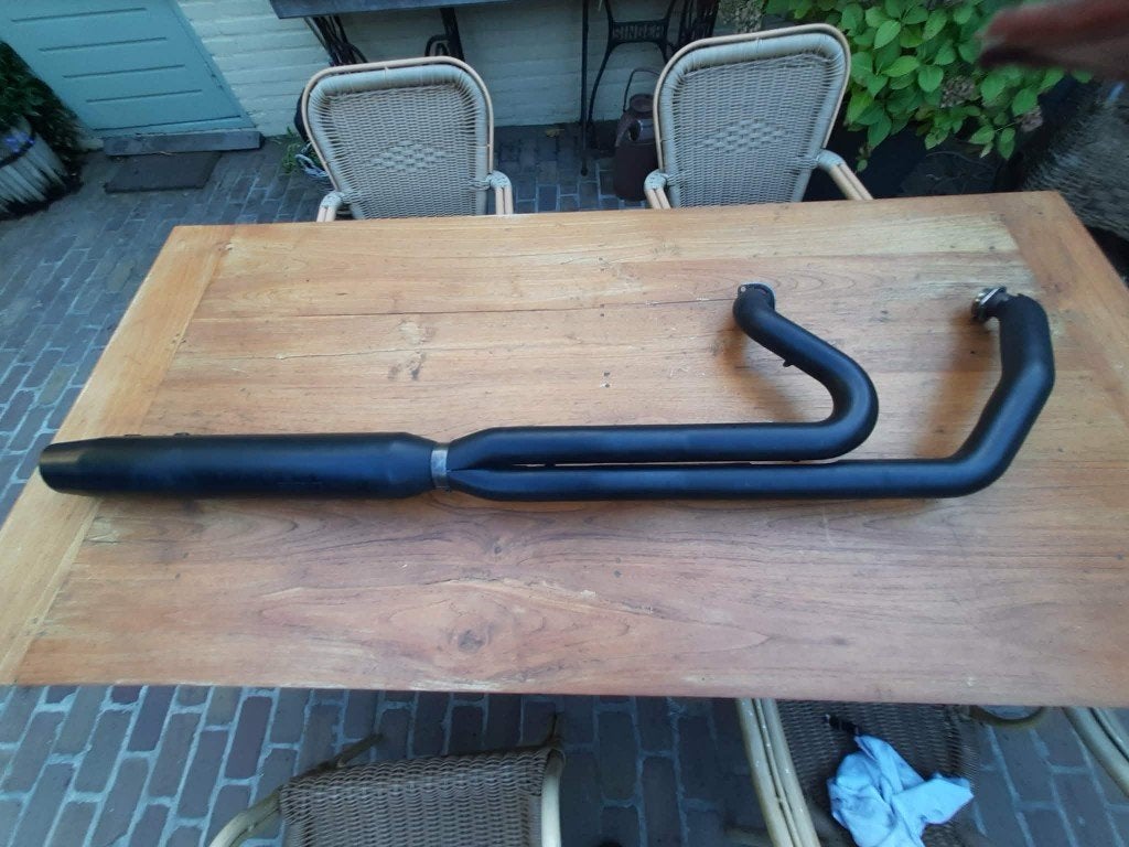 uitlaat 2in1 harley, Ophalen of Verzenden, Gebruikt