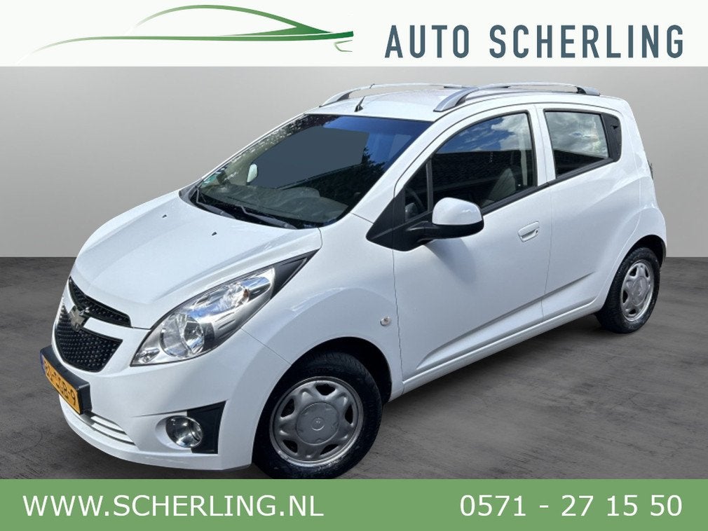 Chevrolet Spark 1.0 16V LS Airco NL-auto! NAP! Nwe APK, Auto's, Chevrolet, Stof, Gebruikt, 4 cilinders, Origineel Nederlands