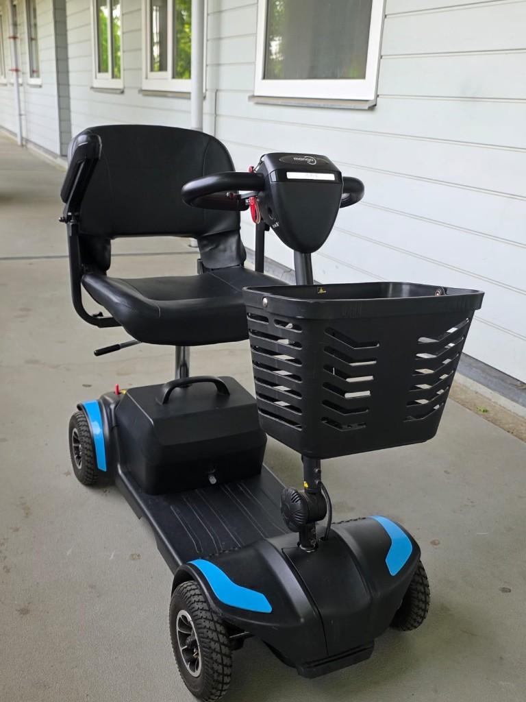 Mango scootmobiel, Ophalen of Verzenden, Opvouwbaar, Zo goed als nieuw