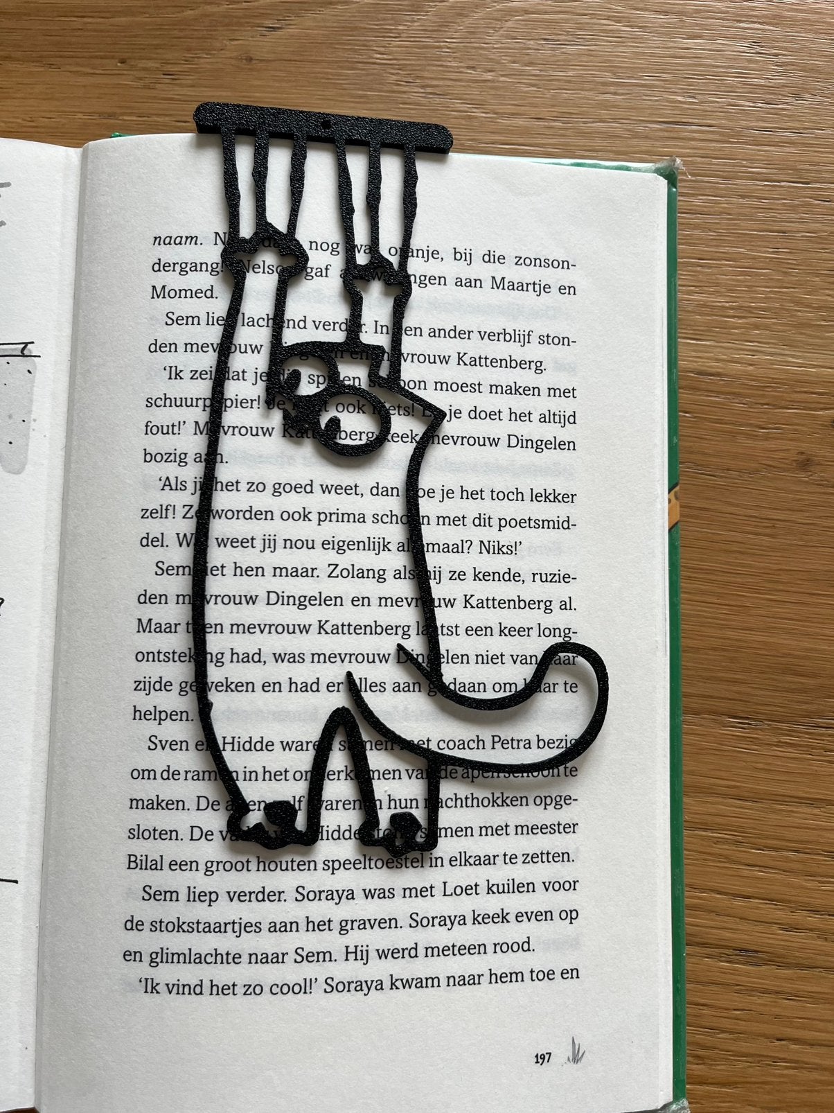 Leuke, nieuwe boekenlegger kat, Verzamelen, Ophalen of Verzenden, Nieuw, Dier
