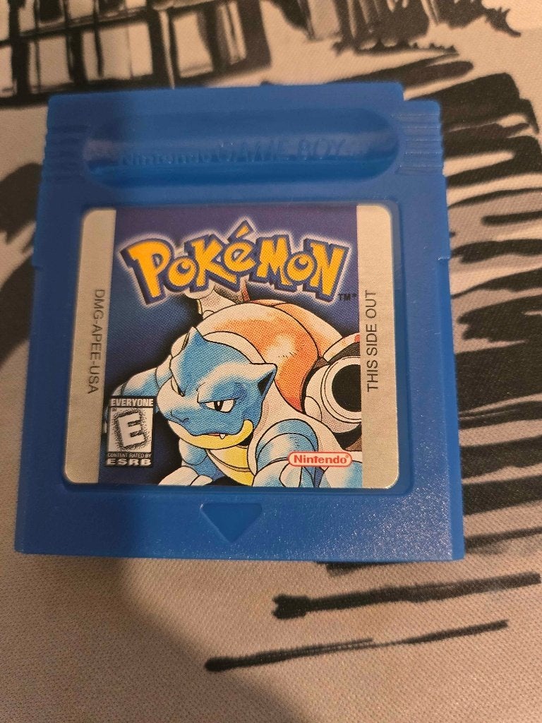 pokemon blue, Spelcomputers en Games, Avontuur en Actie, Verzenden, 1 speler, Zo goed als nieuw