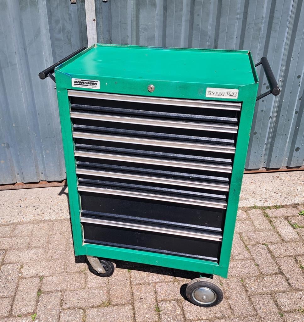 Gereedschapswagen incl. gereedschap, Doe-het-zelf en Verbouw, Gereedschapskisten, Ophalen