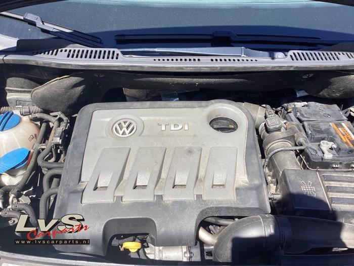 Motor van een Volkswagen Touran, Auto-onderdelen, Gebruikt, -, Volkswagen, -