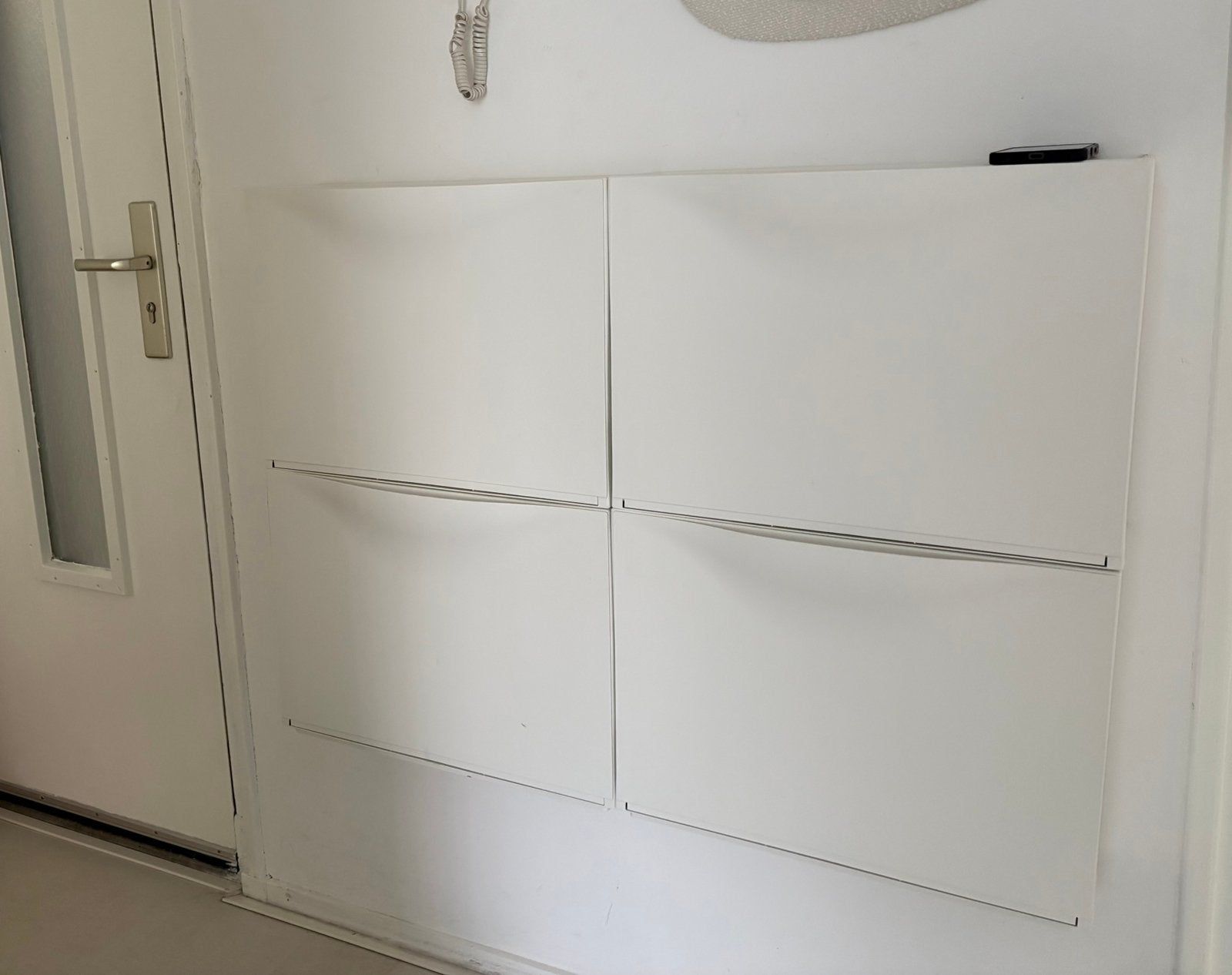 Schoenenkast wit, Ophalen, Gebruikt