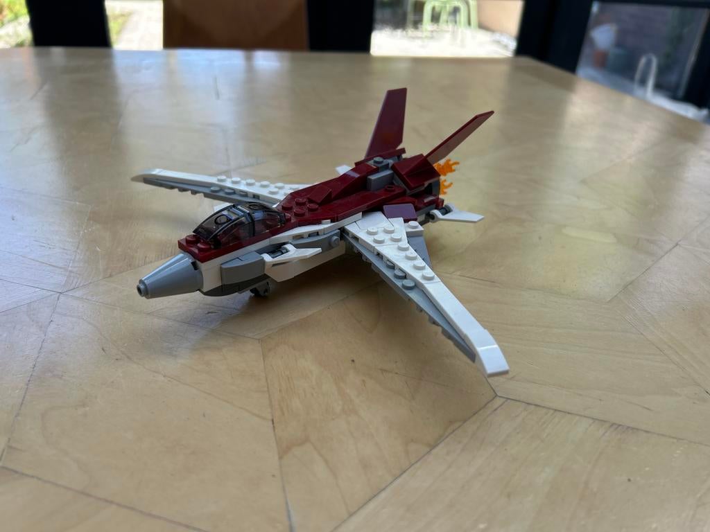 Lego Creator Straaljager (31008) - Zo goed als nieuw, Ophalen, Lego, Zo goed als nieuw, Compleet
