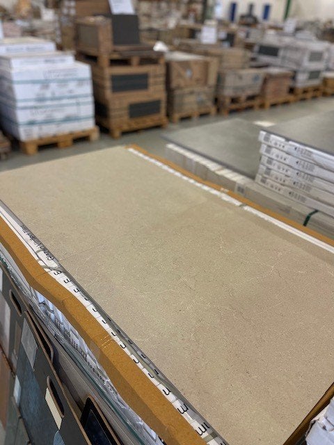 RESTPARTIJ! Vloertegel Y.Creme 60x60 nu voor maar €24,50, Keramiek, Overige typen, Nieuw, Ophalen of Verzenden