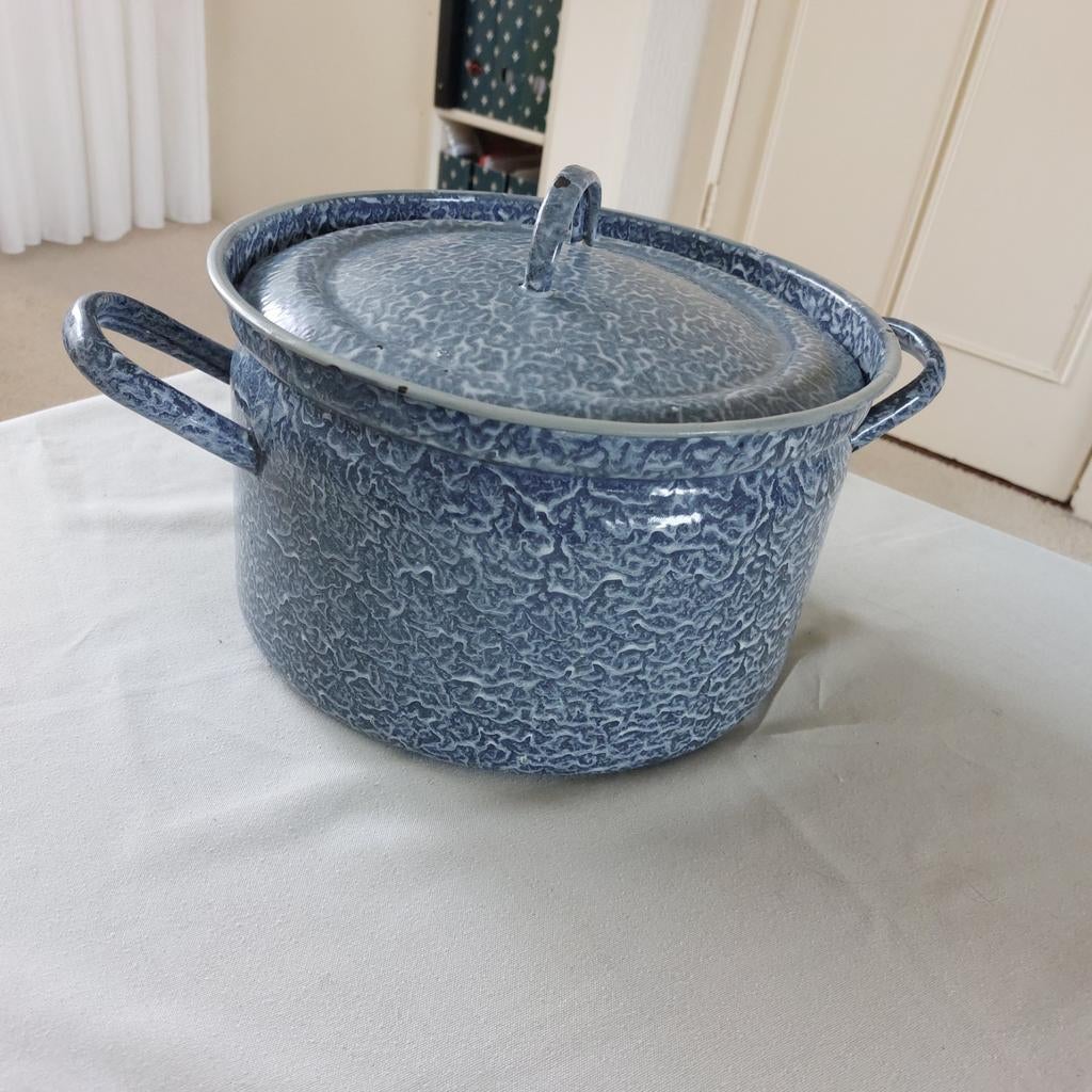 Gietijzeren pan., Ophalen of Verzenden, Gebruikt