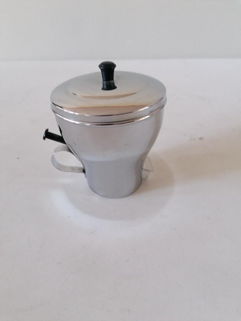 vintage rvs suikerschuif of suikerstrooier izgst, Huis en Inrichting, Keuken | Keukenbenodigdheden, Ophalen of Verzenden, Gebruikt