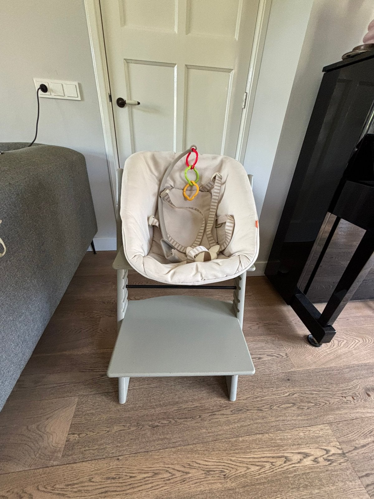 Tripp Trap kinderstoel compleet, Kinderen en Baby's, Kinderstoelen, Ophalen, Gebruikt, Meegroeistoel, Stoelverkleiner