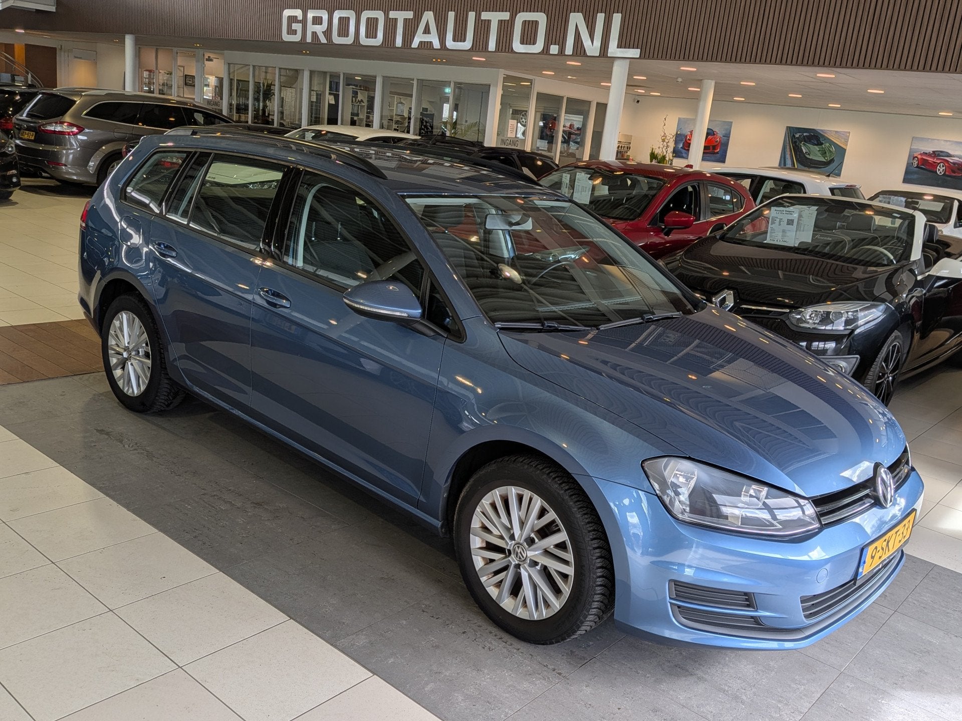 Volkswagen Golf Variant 1.2 TSI Trendline Airco, Cruise Cont, Voorwielaandrijving, Euro 5, Stof, Gebruikt