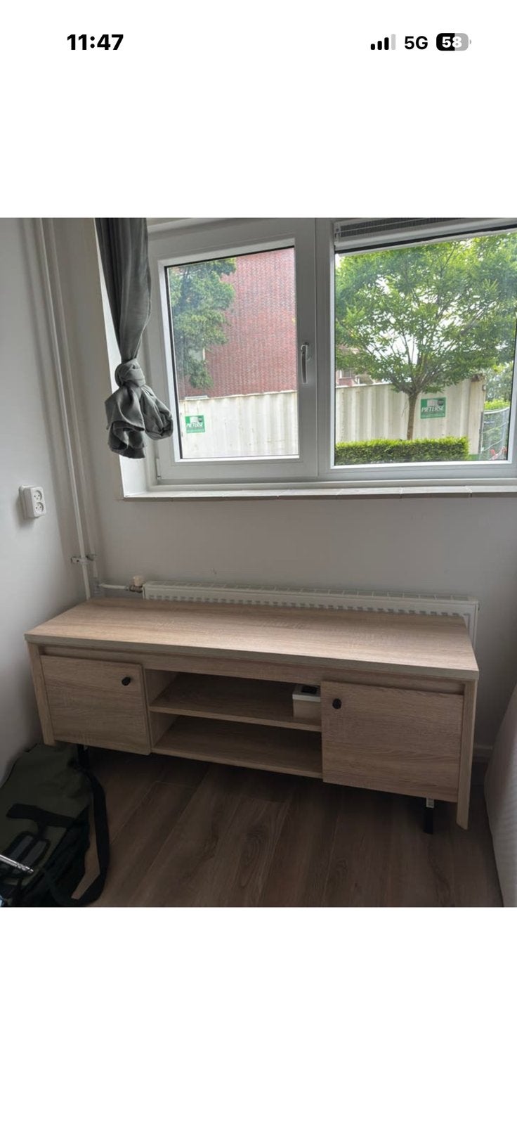 Tv meubel, Ophalen