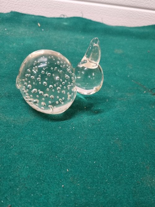 -	Glazen konijn met lucht bellen,, Diversen, Ophalen of Verzenden, 'T Olde Gre-j, Info@toldegrej.nl, Endepoelstraat 20f Didam