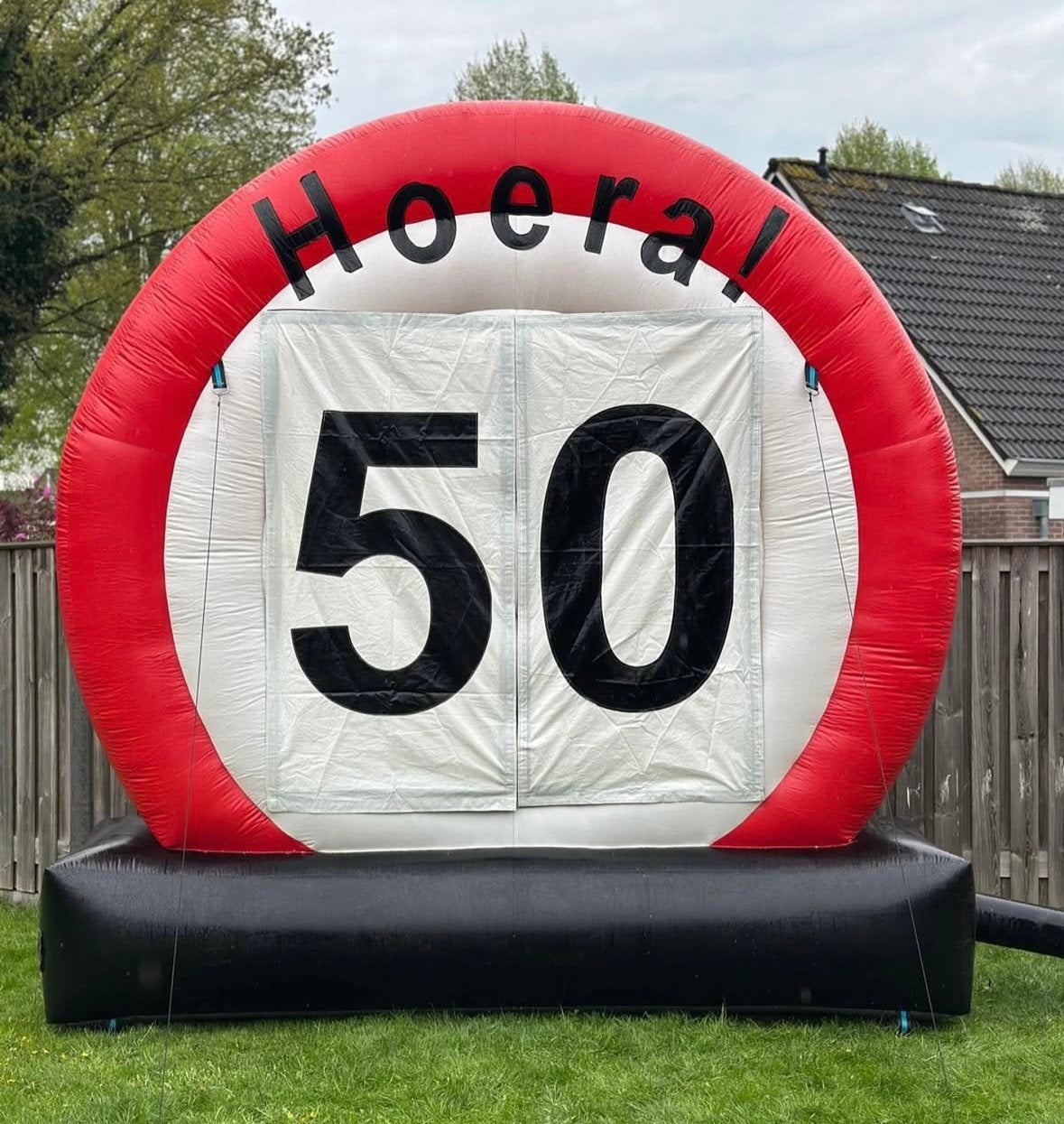 Verkeersbord te huur FUNLUCHT Beilen 0613808090, Ophalen, Zo goed als nieuw, Verjaardag