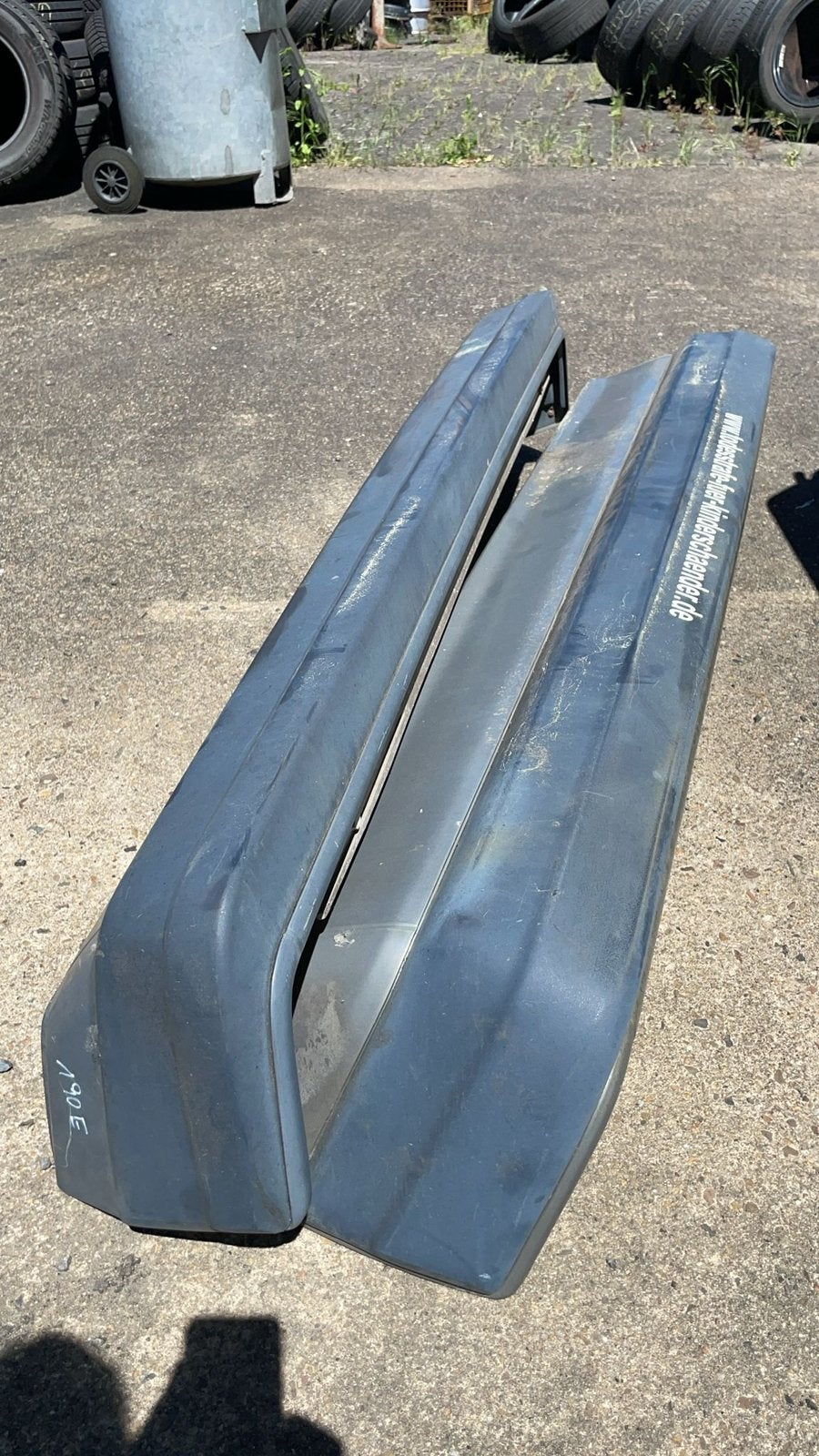 Mercedes 190E achterbumpers, Ophalen of Verzenden, Gebruikt, Mercedes-Benz, Bumper