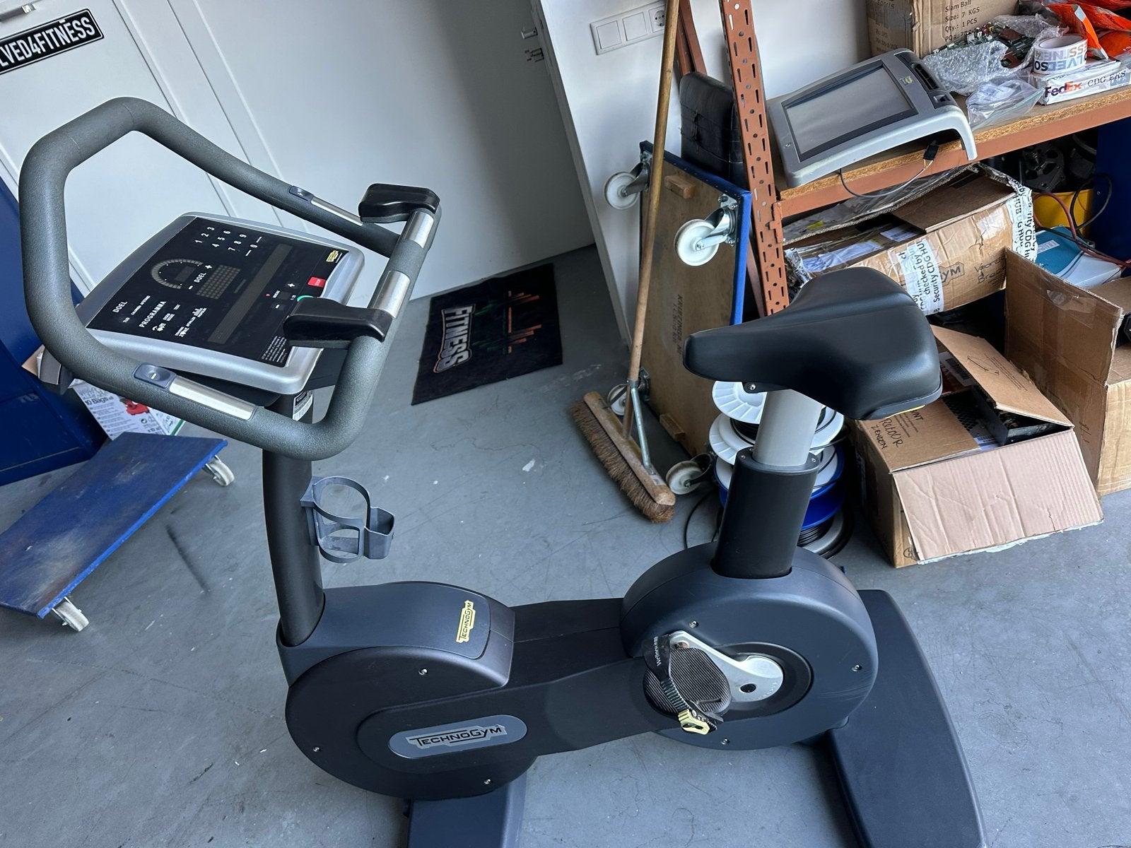 Technogym New bike 700 led, Ophalen of Verzenden, Gebruikt, Benen