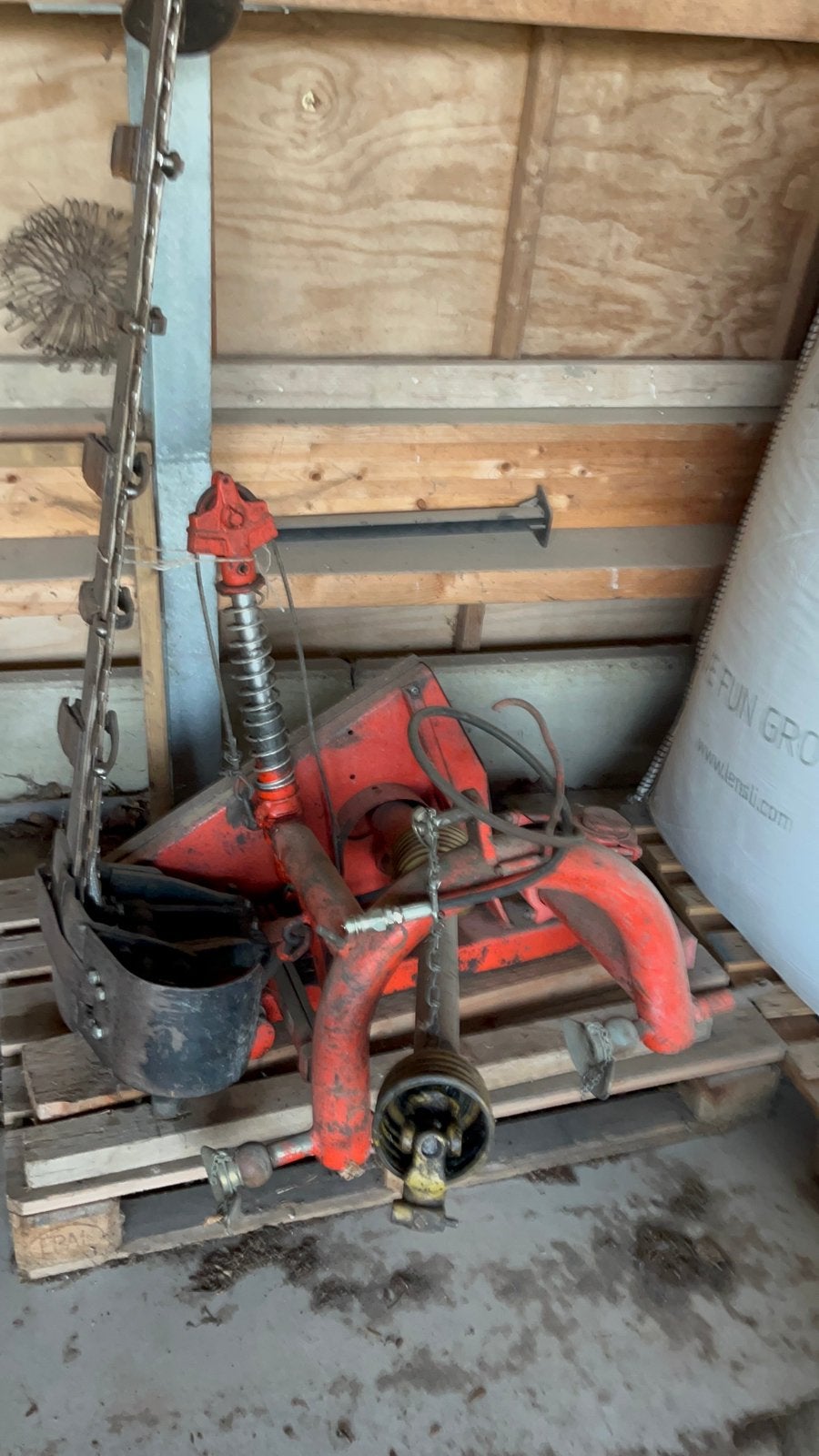 Hydraulische maaibalk busatis, Ophalen, Gebruikt