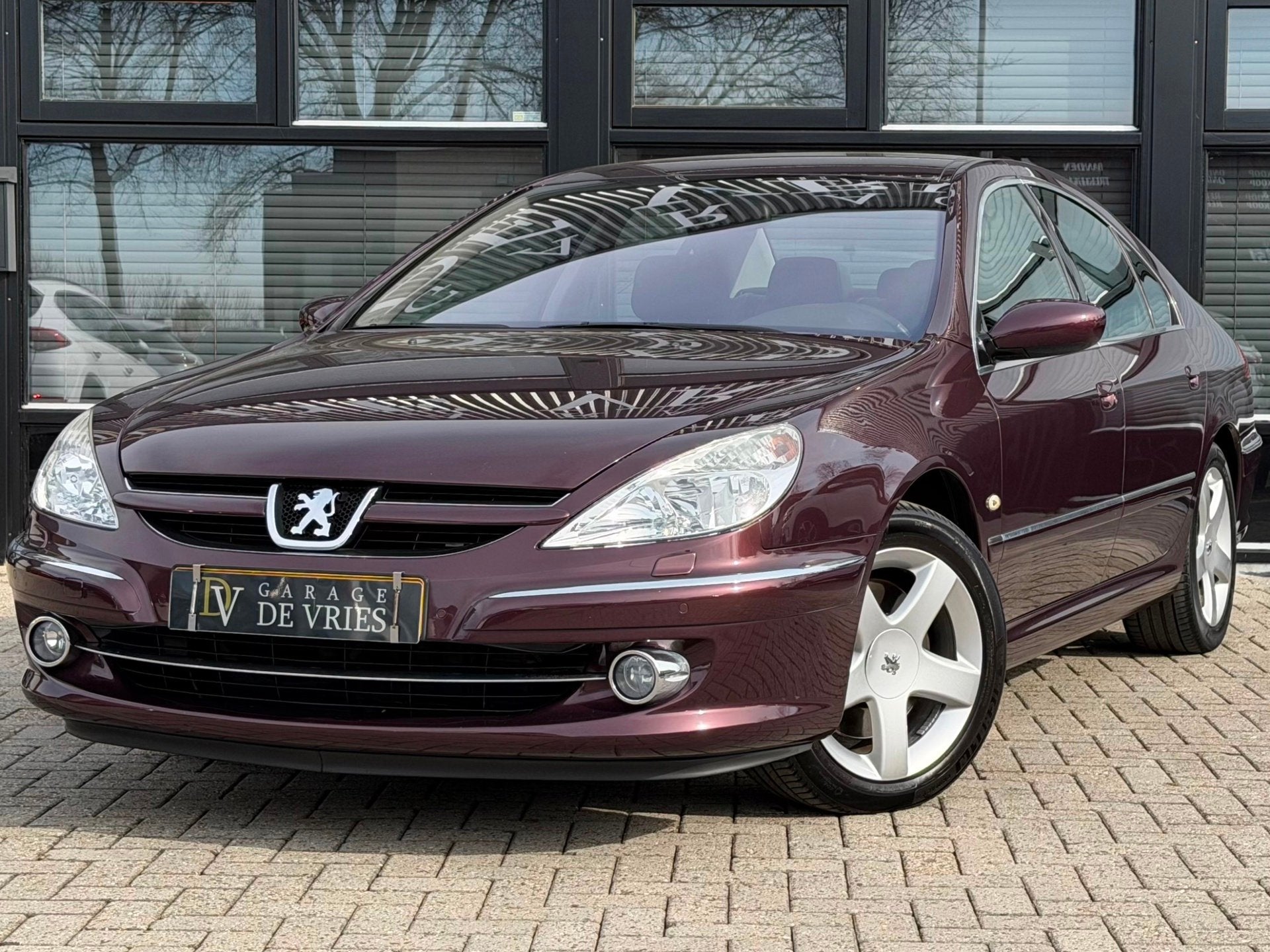 Peugeot 607 3.0-24V V6 Féline Aut Full Option Orig NL NAP D, Auto's, Dealer onderhouden, Zwart, Overige kleuren, 2946 cc