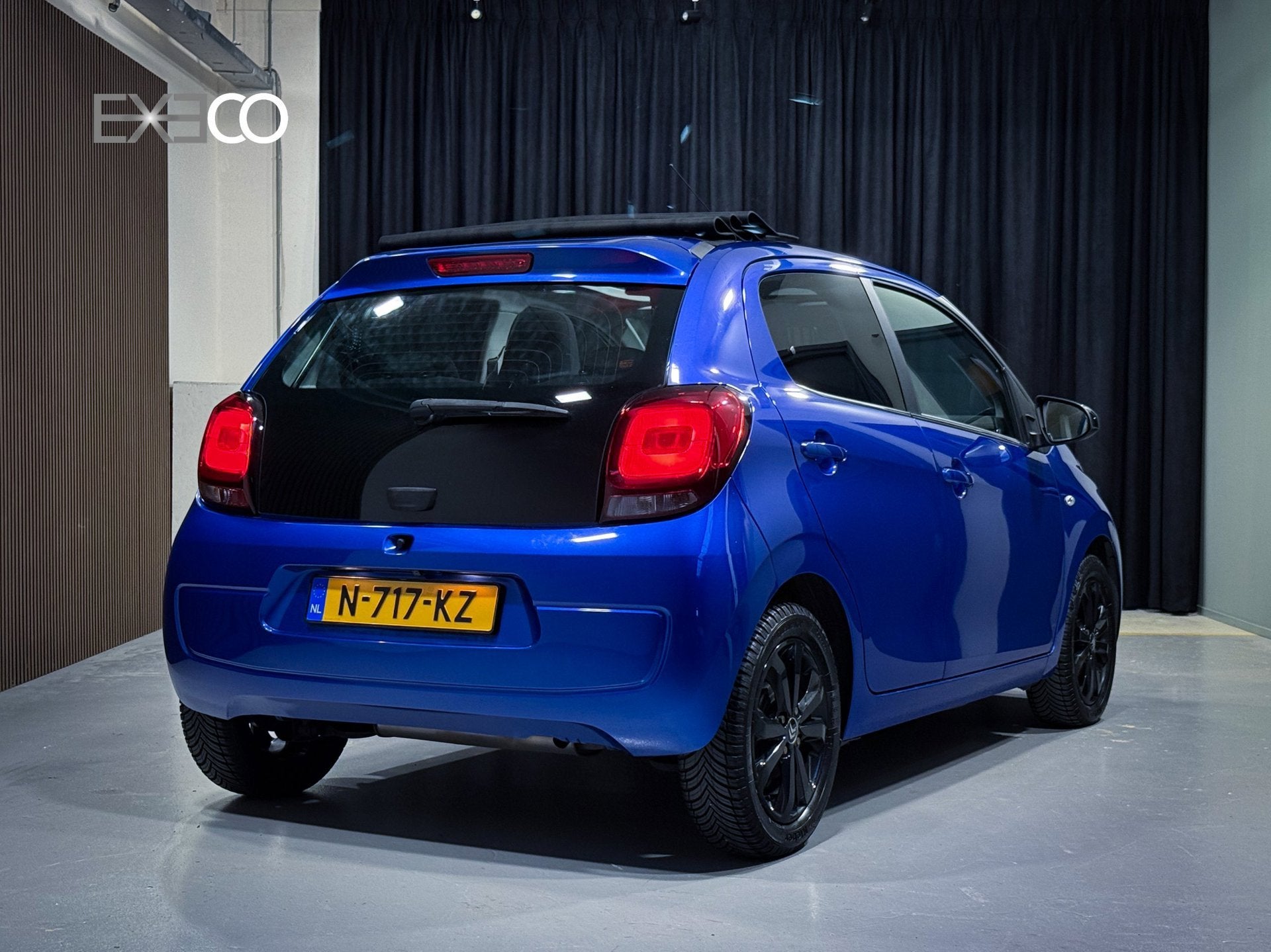 Citroen C1 1.0 VTi Airscape Feel Cabrio |Camera|Airco|Cruise, Auto's, Citroën, Voorwielaandrijving, Stof, Gebruikt, C1
