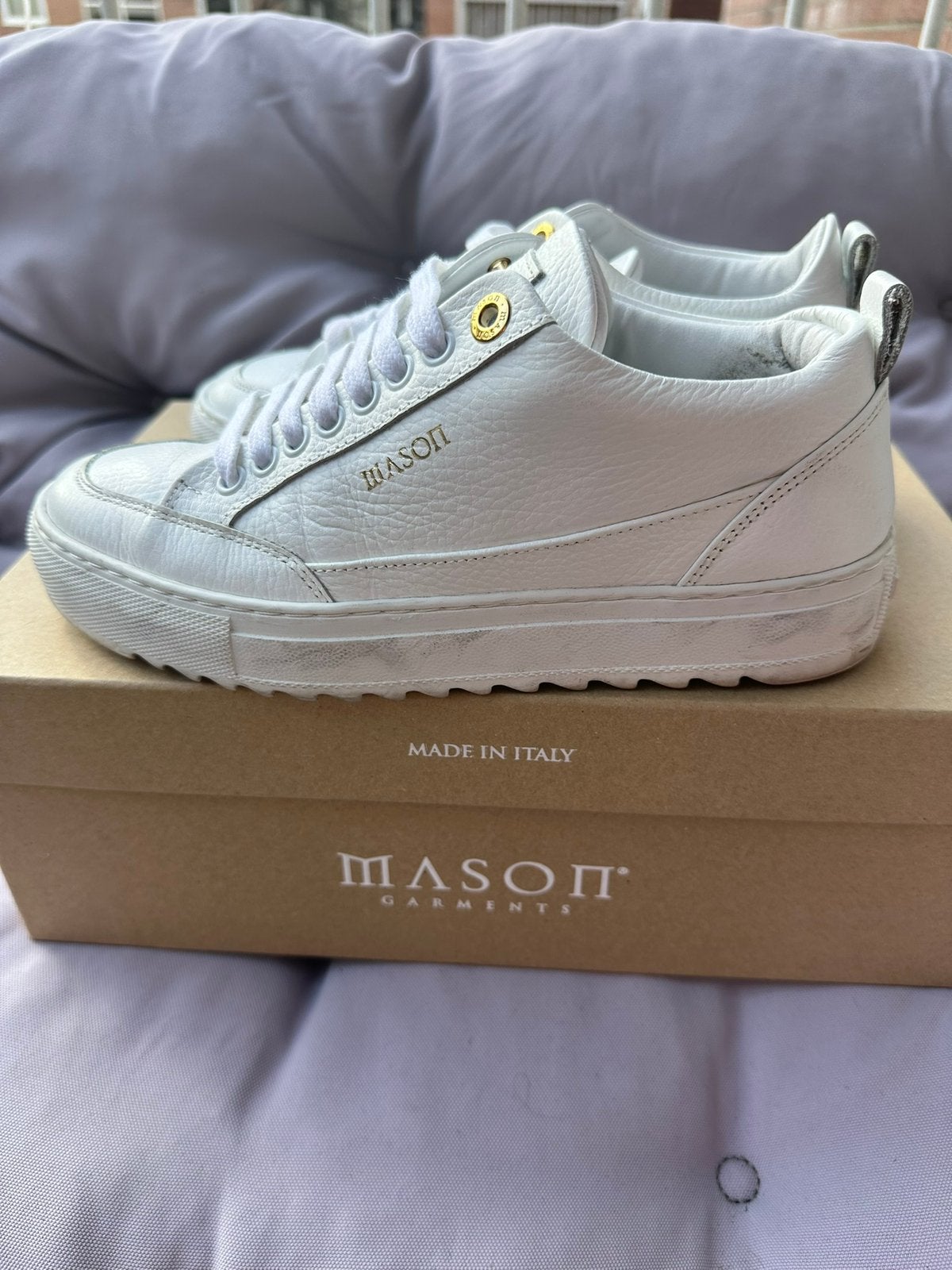 Mason Garments Tia sneakers schoenen wit maat 38 in doos bon, Wit, Ophalen of Verzenden, Sneakers of Gympen, Zo goed als nieuw