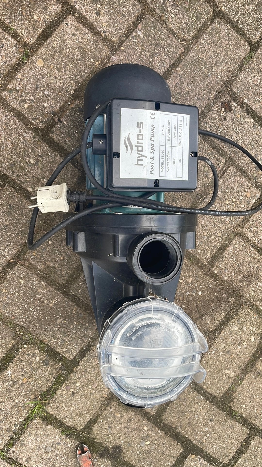 Krachtige zwembadpomp, Tuin en Terras, Ophalen of Verzenden, Zo goed als nieuw