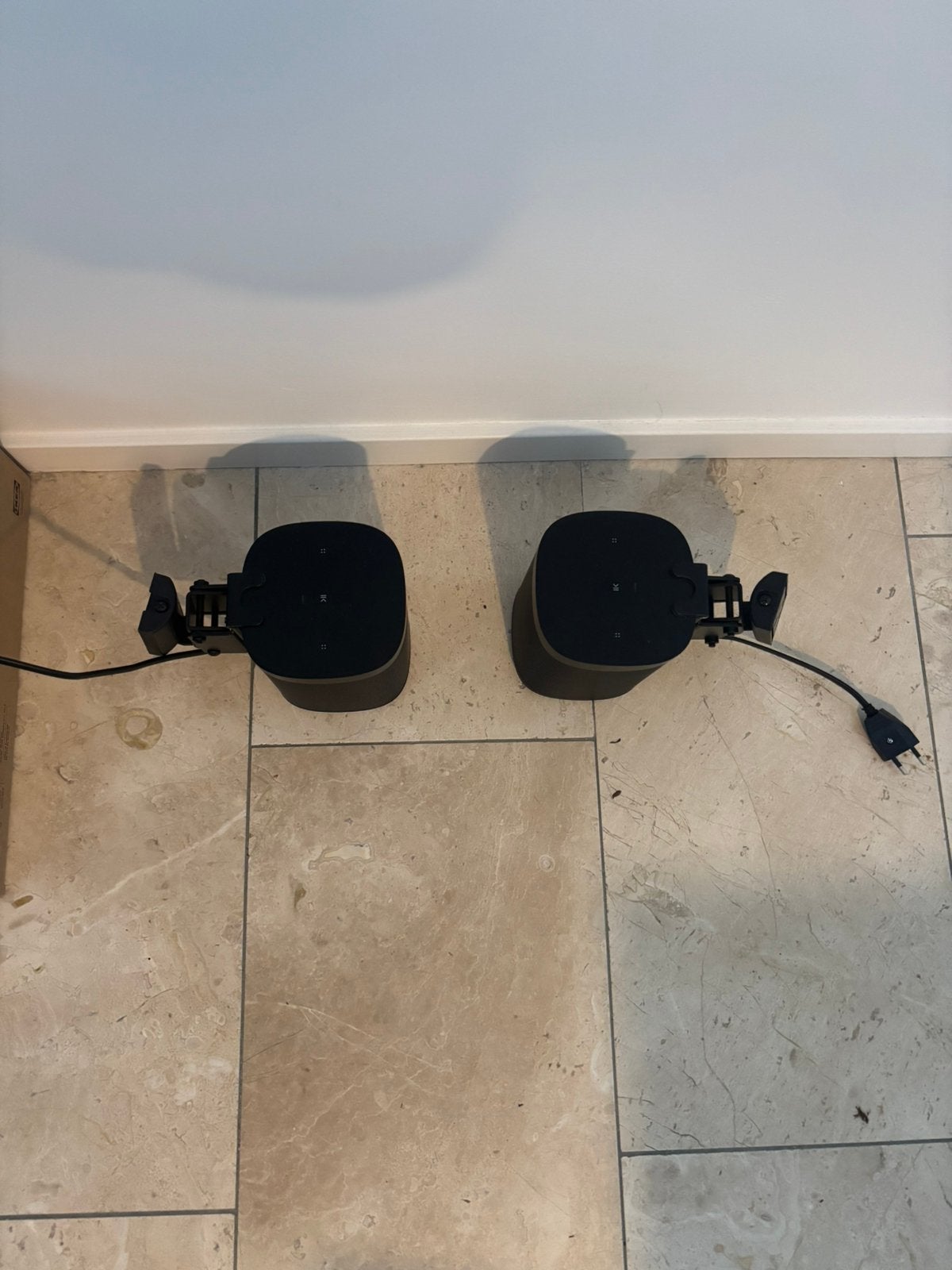 Foto 5 van 2x Sonos One Zwart + Muurbeugels | Luidspreker Incl Garantie